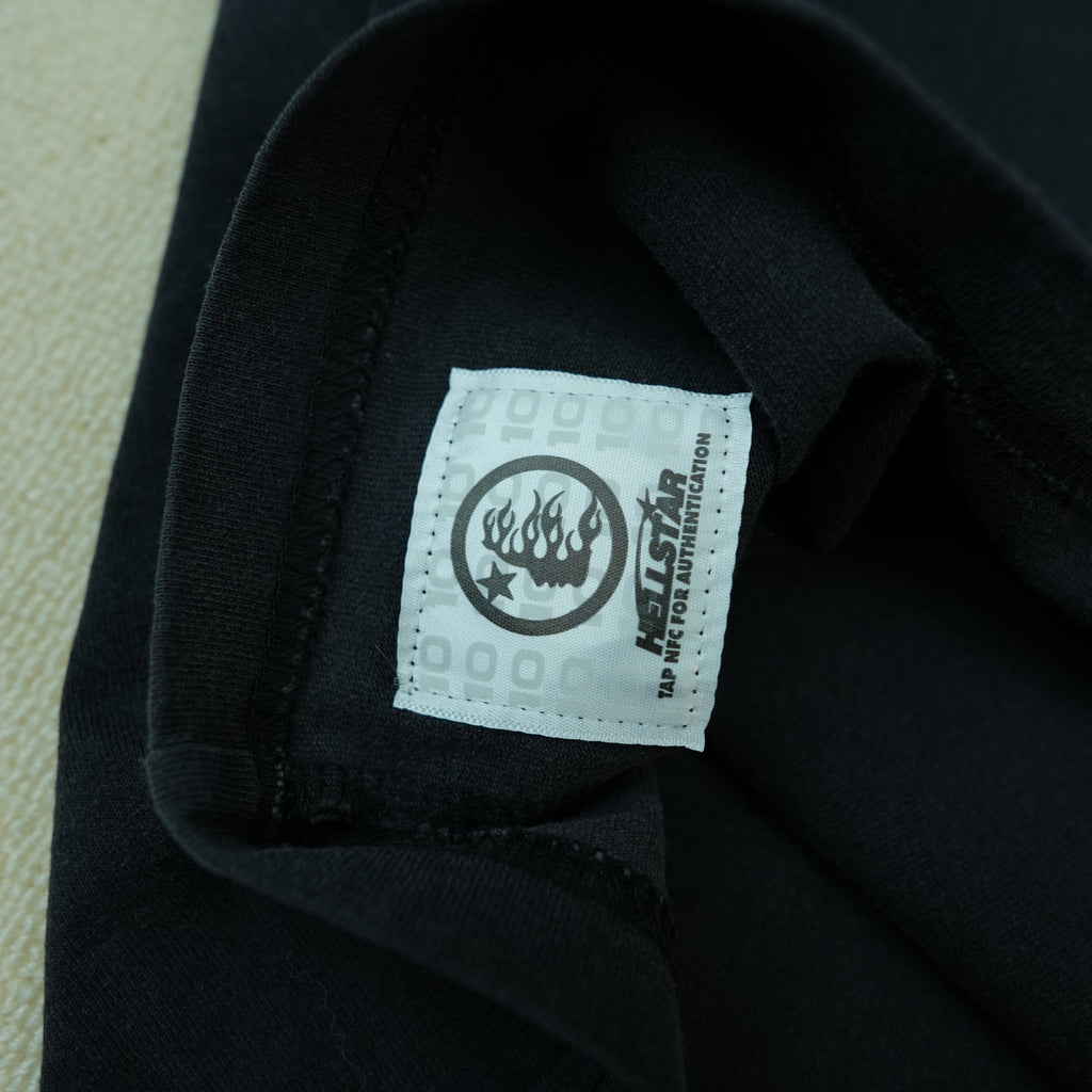 Hellstar NFC Classic T-shirt Black/White