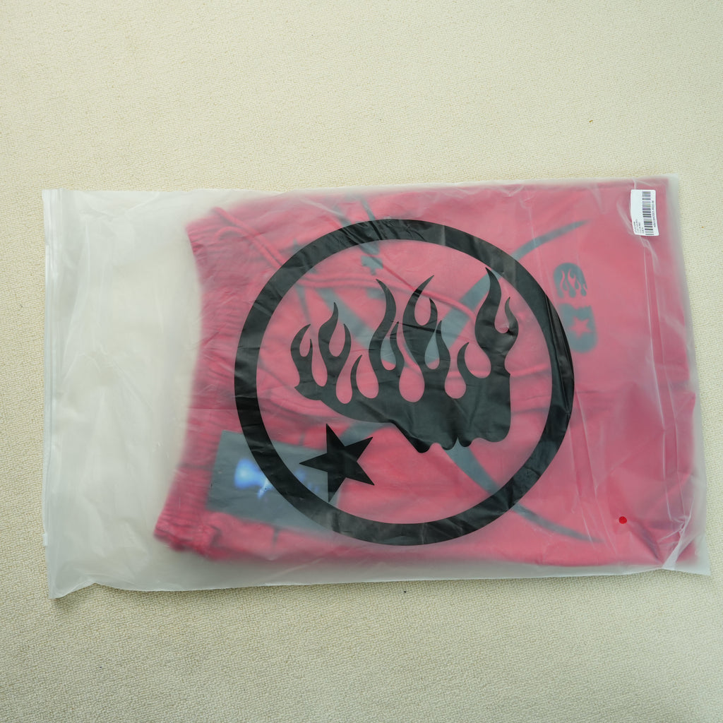 Hellstar NFC Warm Up Shorts Red