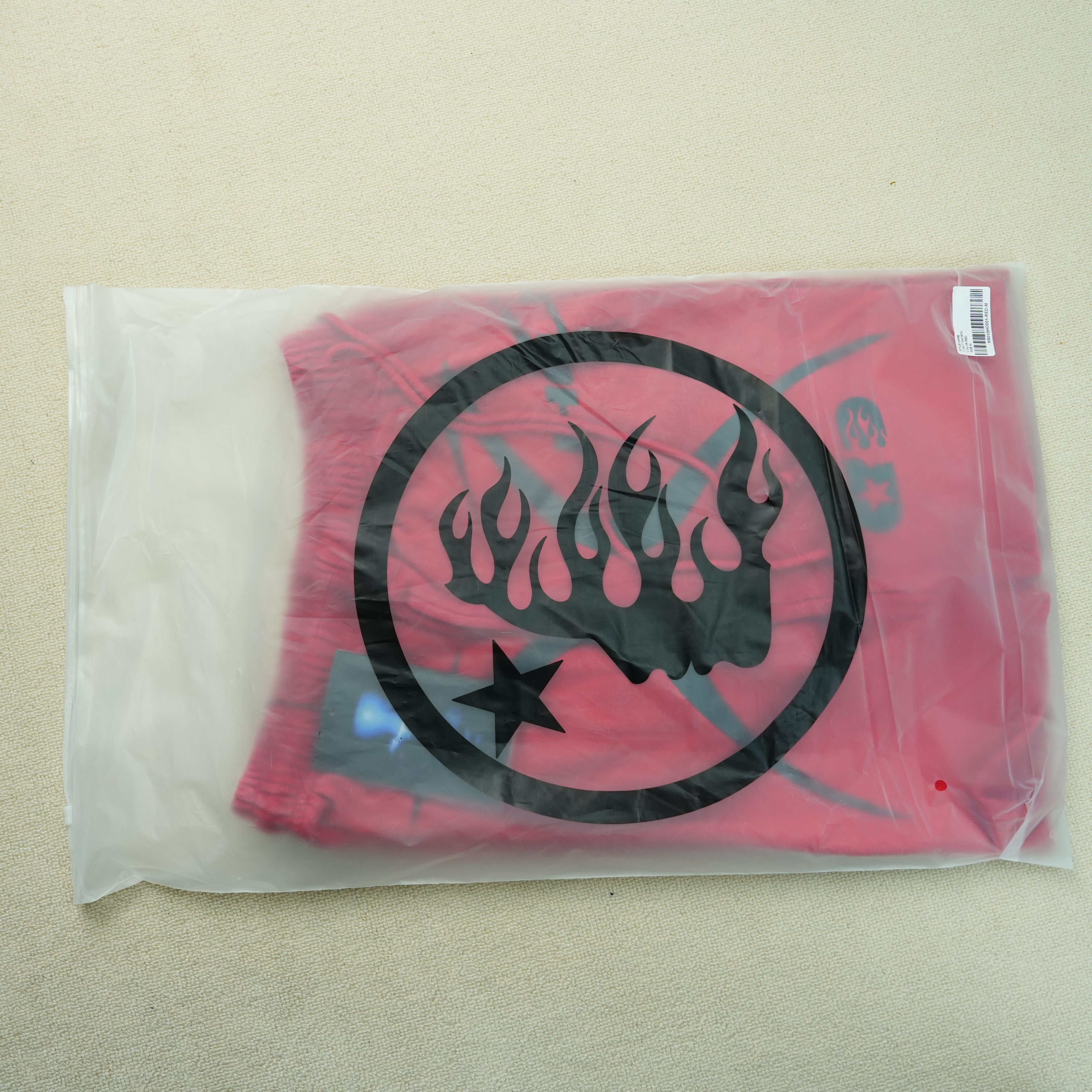 Hellstar NFC Warm Up Shorts Red
