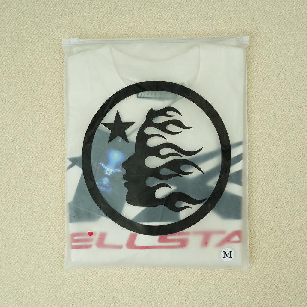 Hellstar Gel Sport Logo T-shirt White/Red