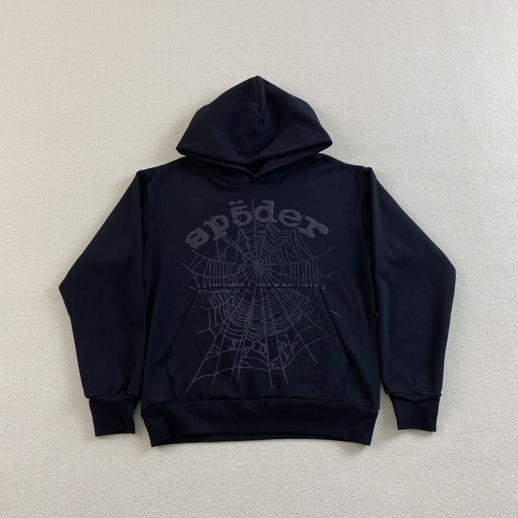 Sp5der Phantom Web Hoodie 'Black'