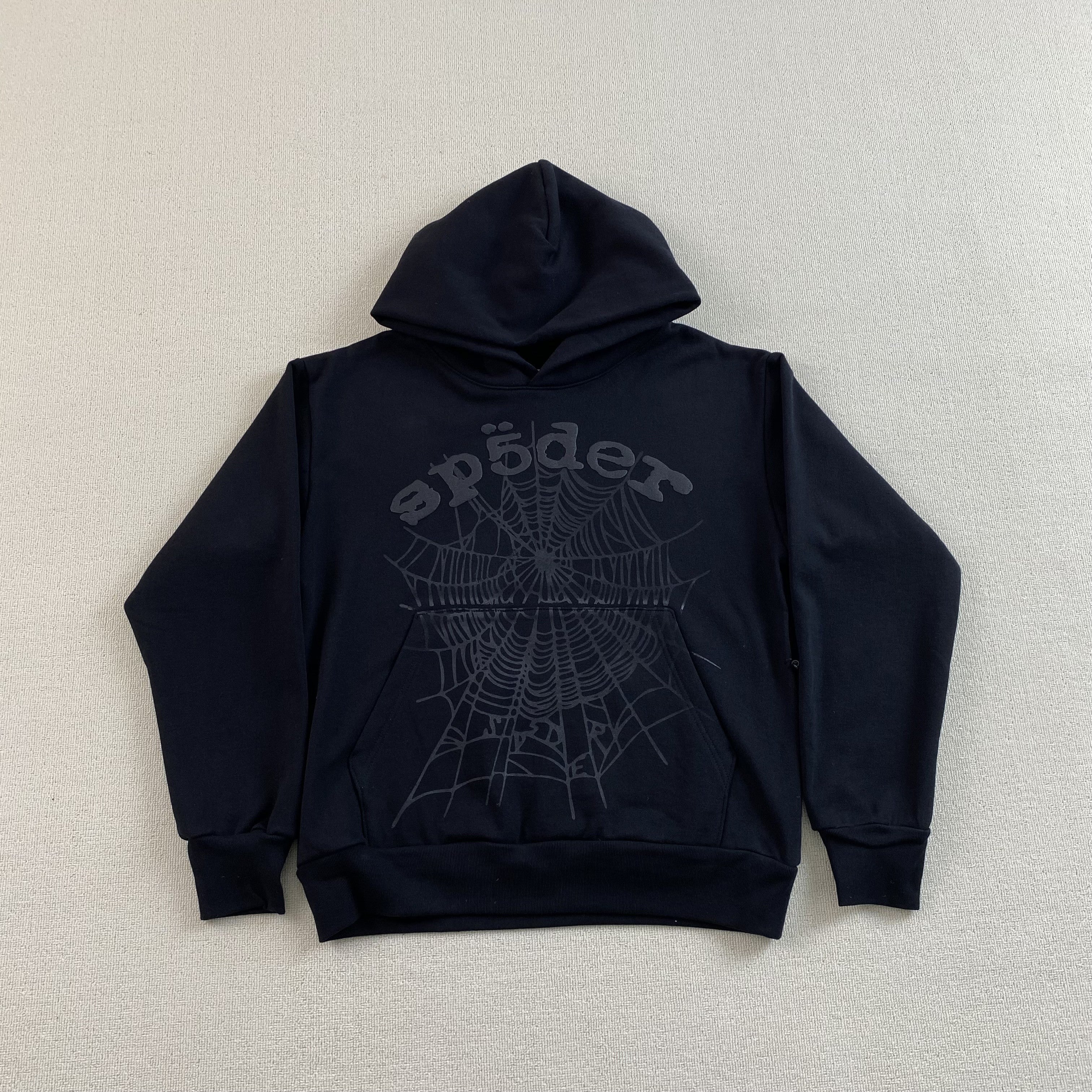 Sp5der Phantom Web Hoodie 'Black'