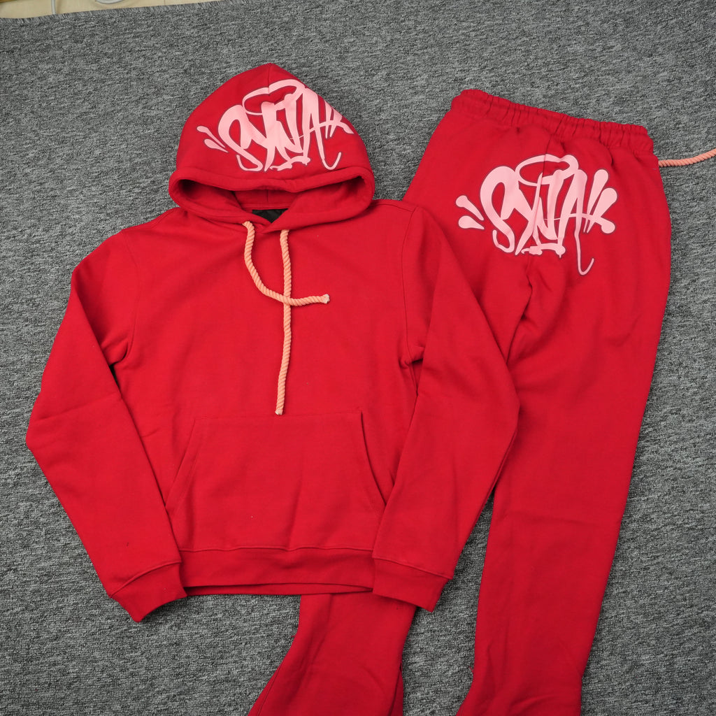 Synaworld Logo Tracksuit Red