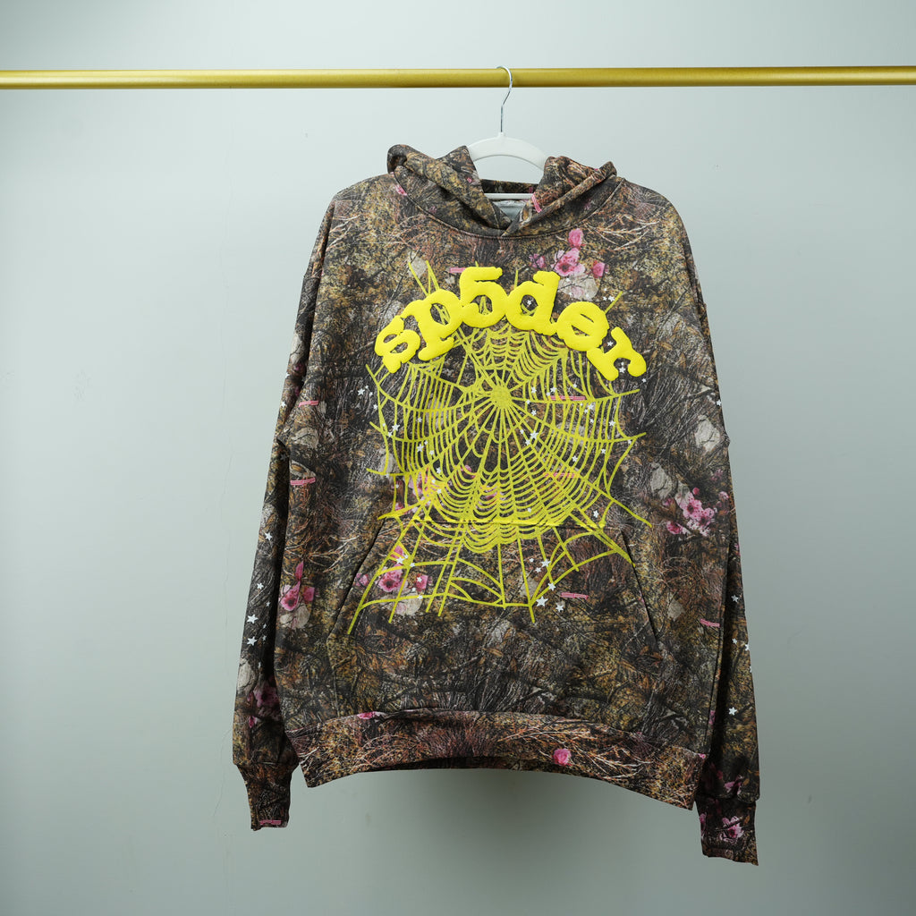 Sp5der OG Web Hoodie 'Real Tree'