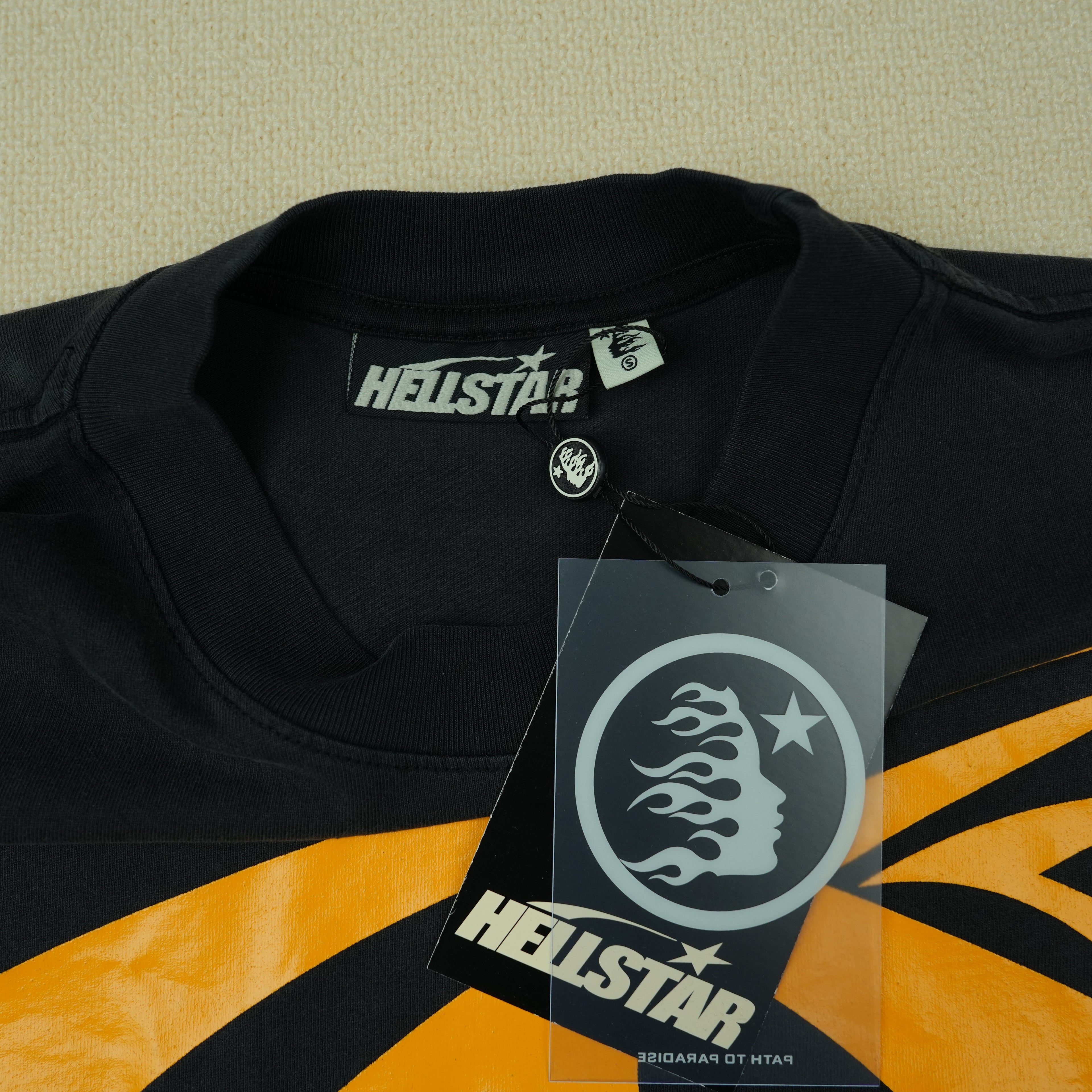 Hellstar NFC Sport Logo T-shirt Orange