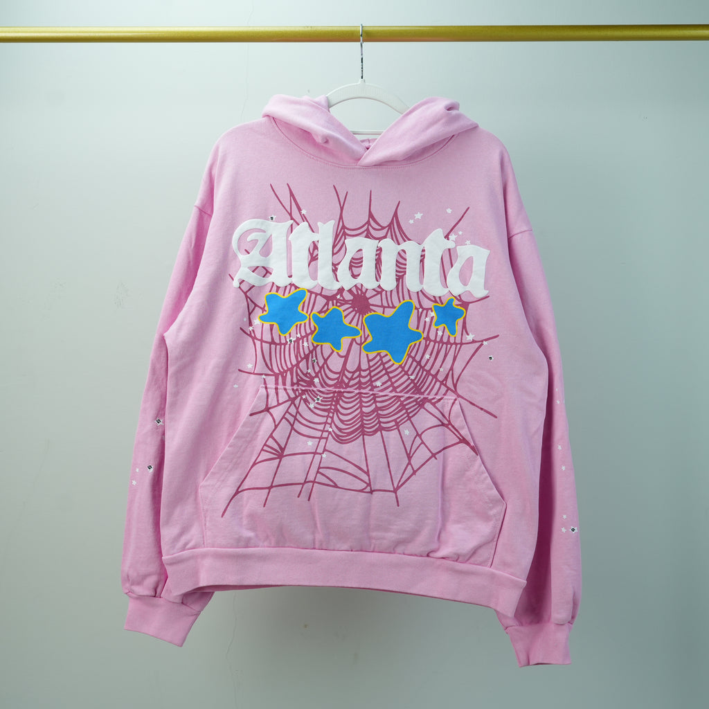 Sp5der Atlanta Hoodie 'Pink'