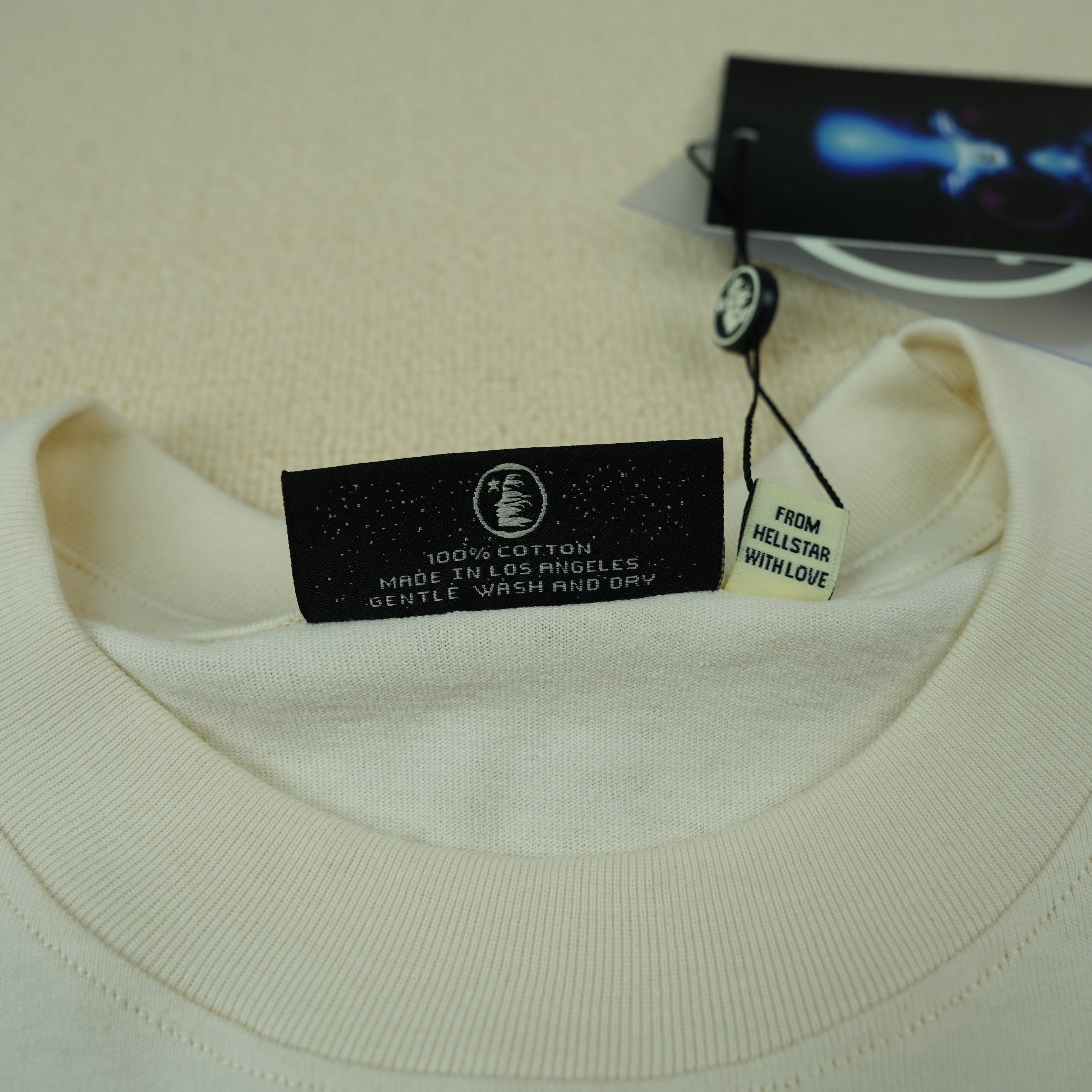 Hellstar NFC Gel Sport Logo T-shirt White/Blue