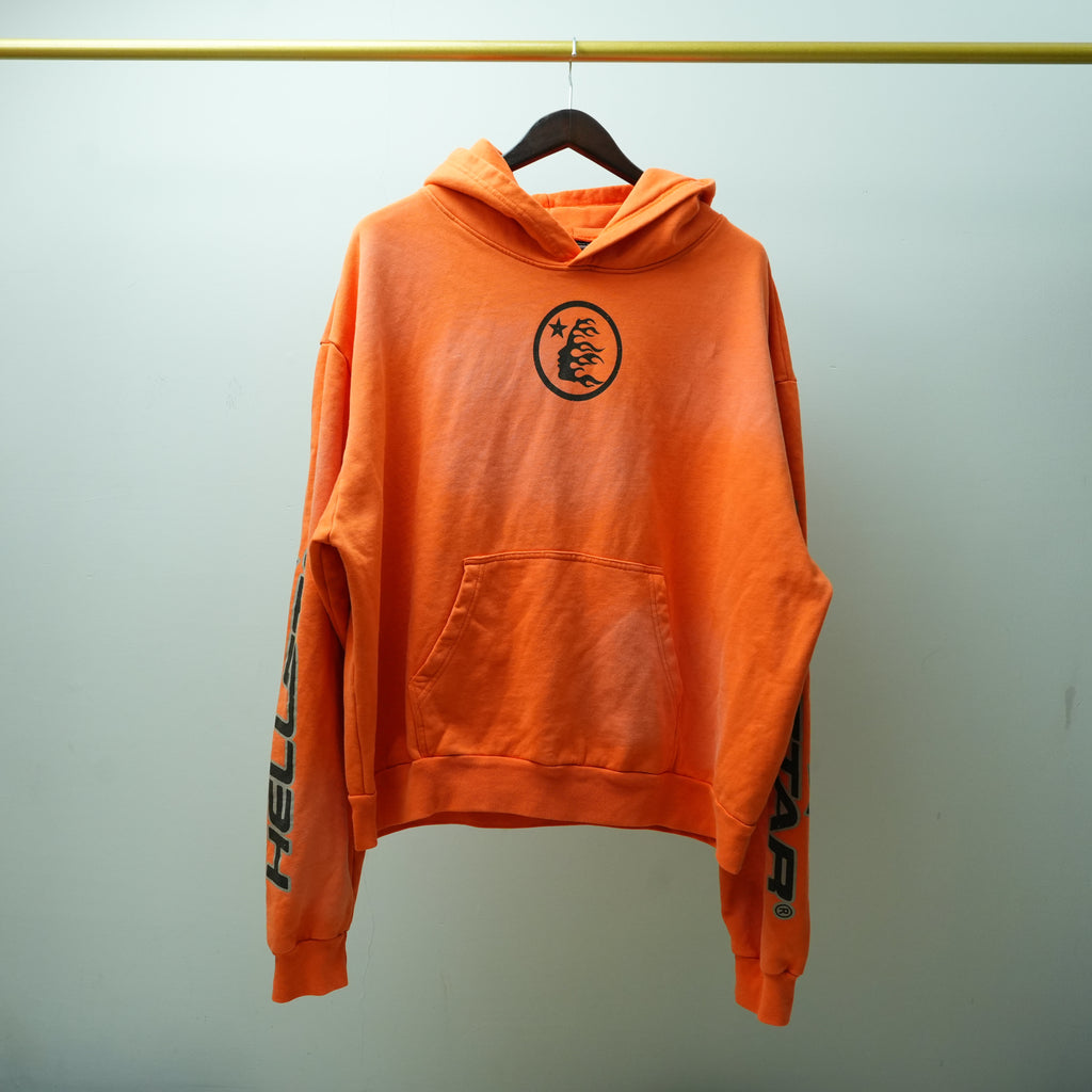Hellstar NFC Fire Orange Hoodie