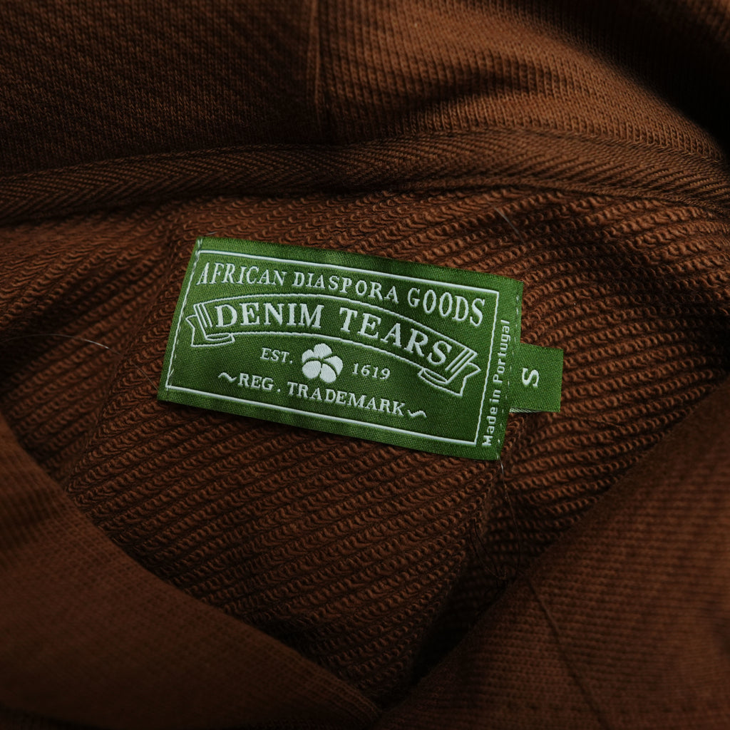 Denim Tears The Cotton Wreath Sweatshirt 'Brown'