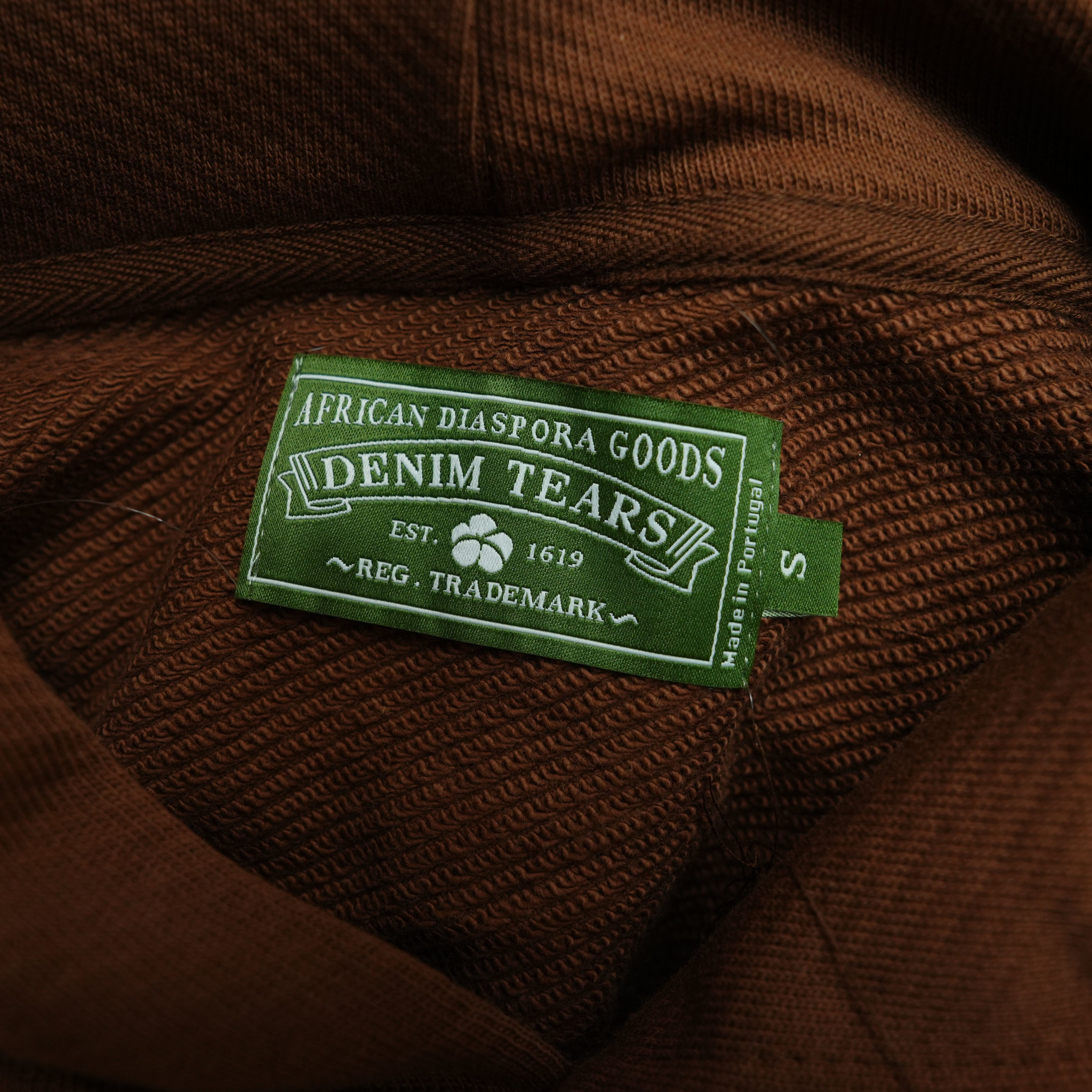 Denim Tears The Cotton Wreath Sweatshirt 'Brown'