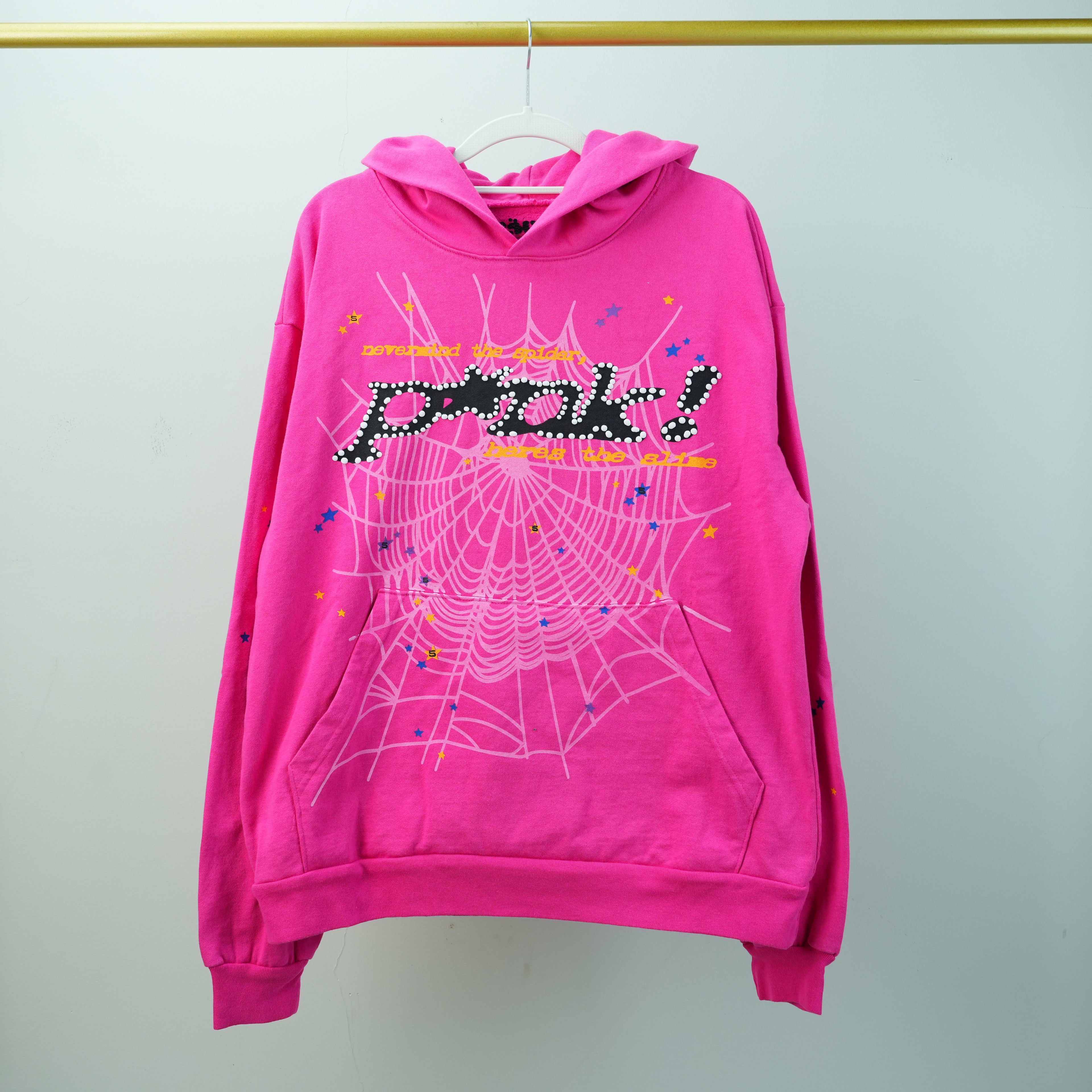 Sp5der P*nk Hoodie 'Pink'