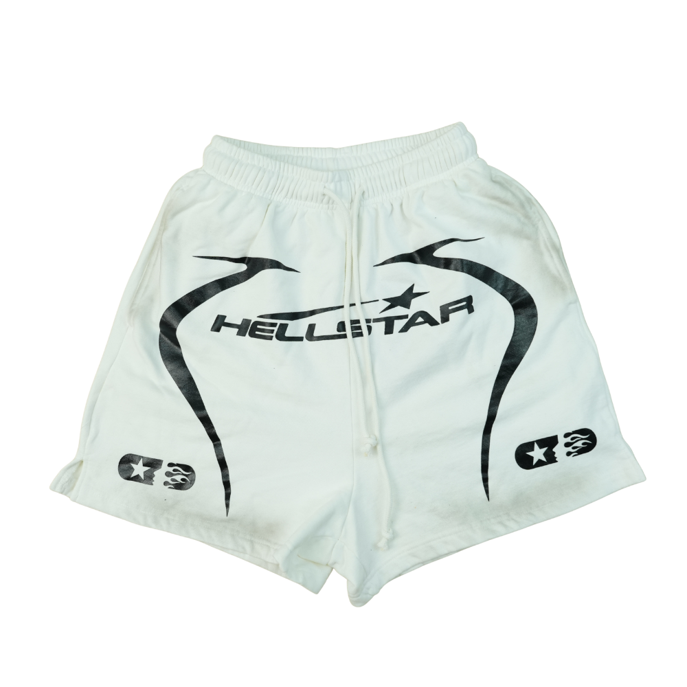 Hellstar NFC Warm Up Shorts White
