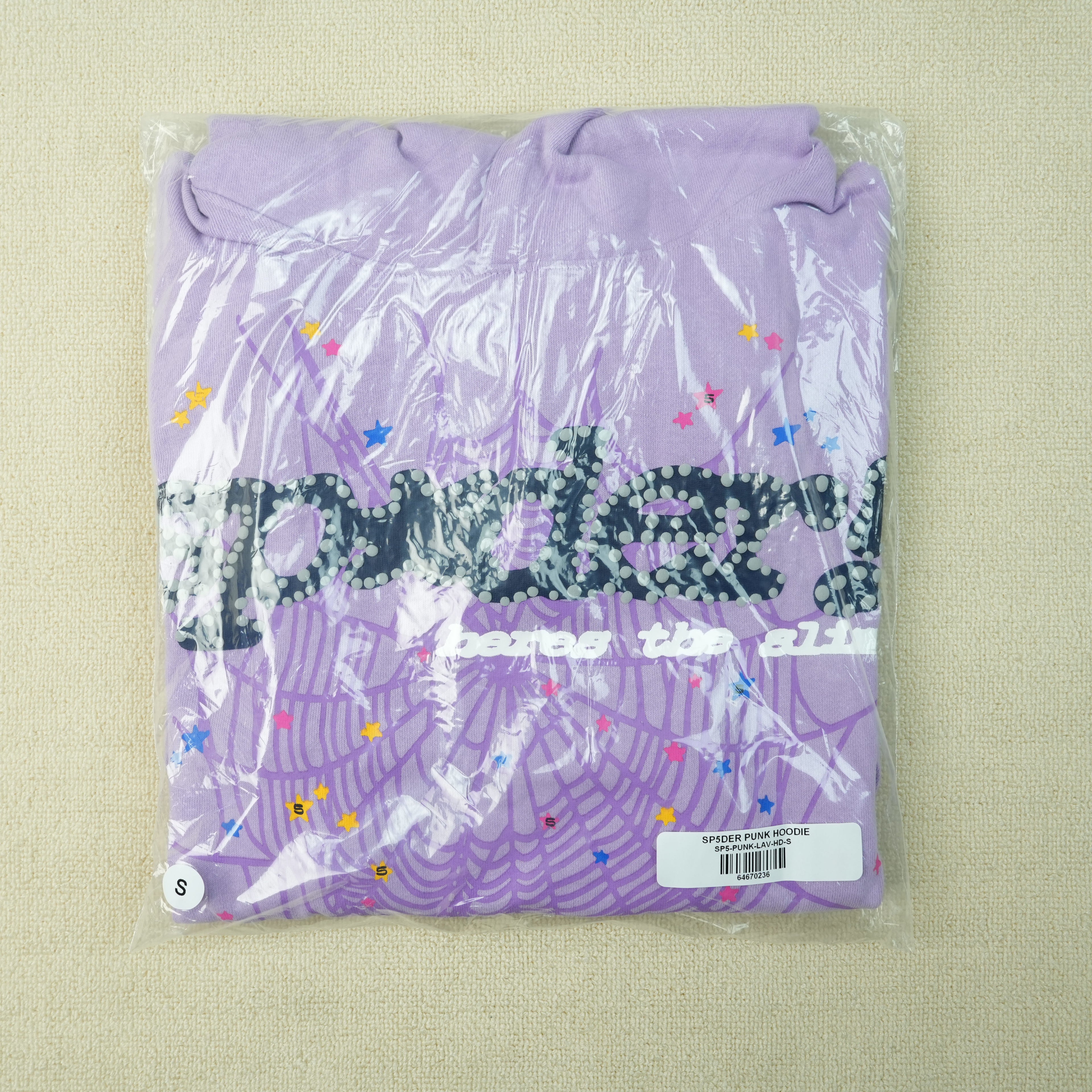 Sp5der Açaí Hoodie 'Purple'