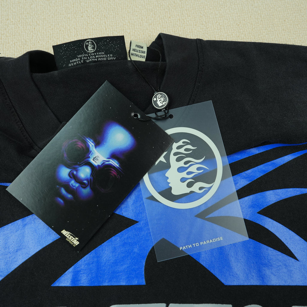 Hellstar NFC Sport Logo T-shirt Blue