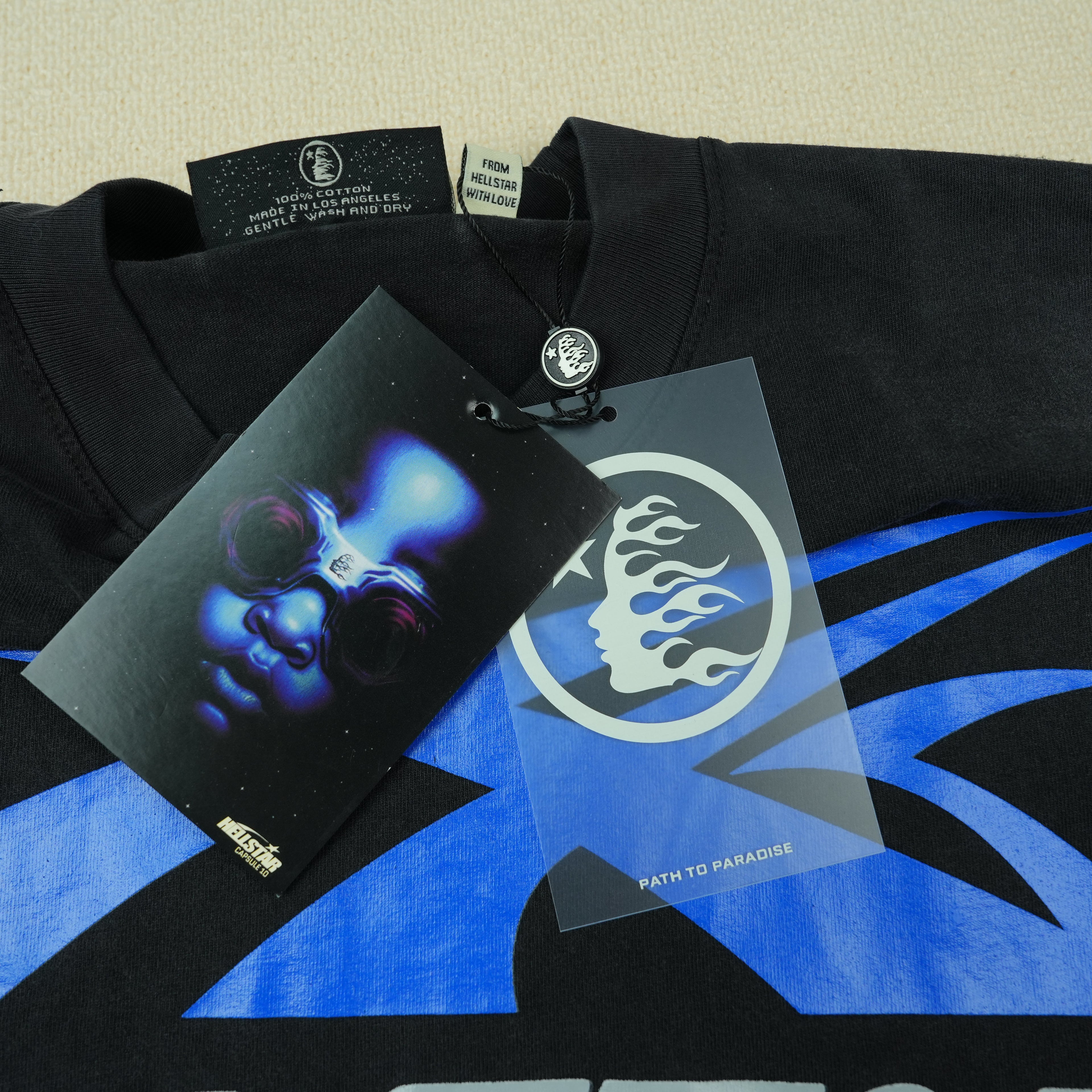 Hellstar NFC Sport Logo T-shirt Blue