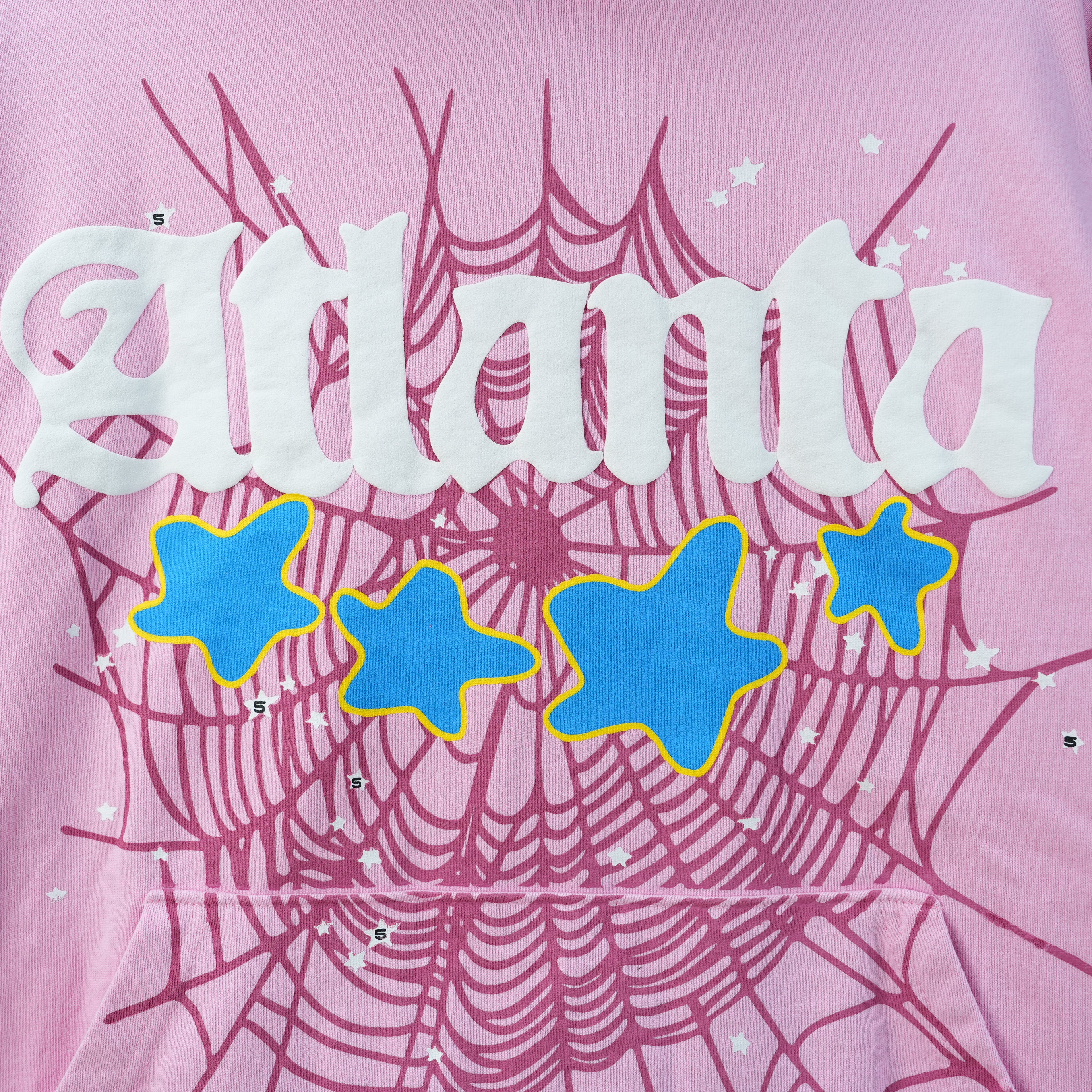 Sp5der Atlanta Hoodie 'Pink'