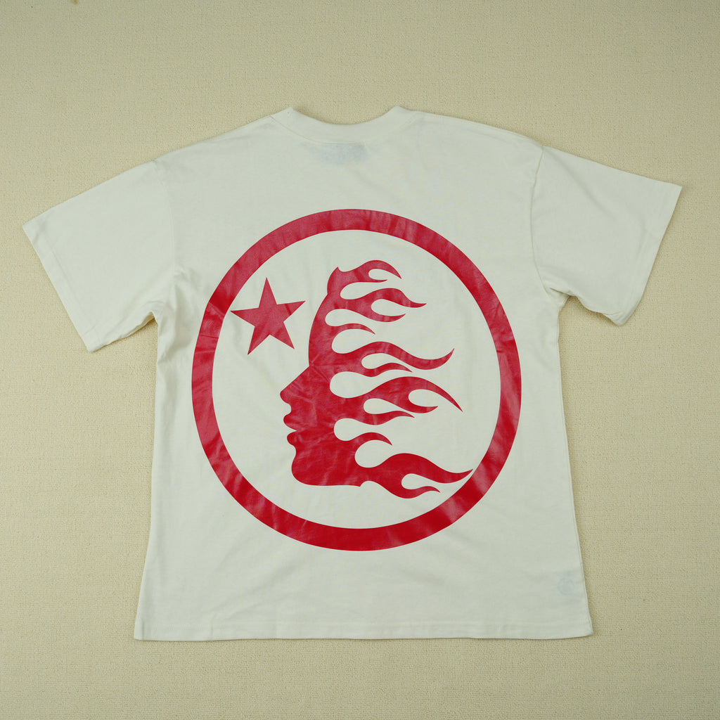 Hellstar Gel Sport Logo T-shirt White/Red