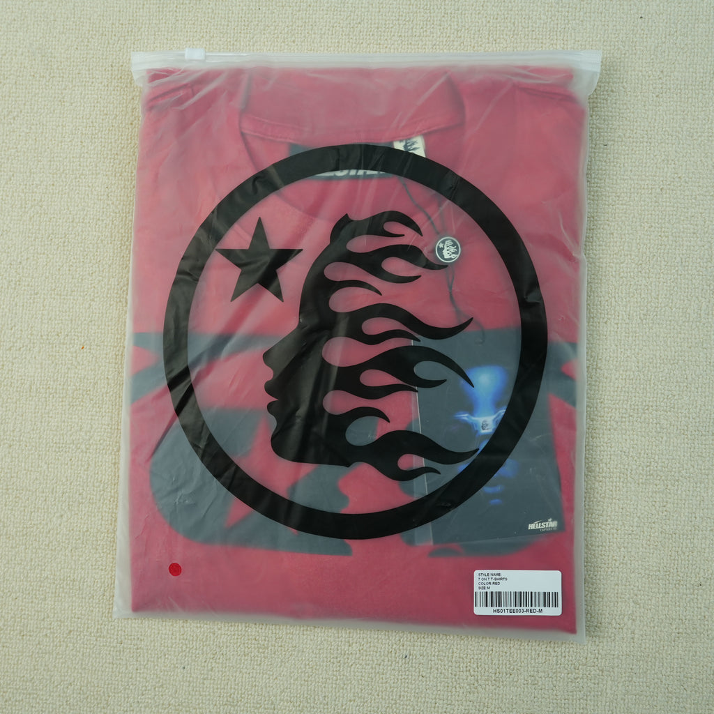Hellstar NFC Warm Up T-shirt Red