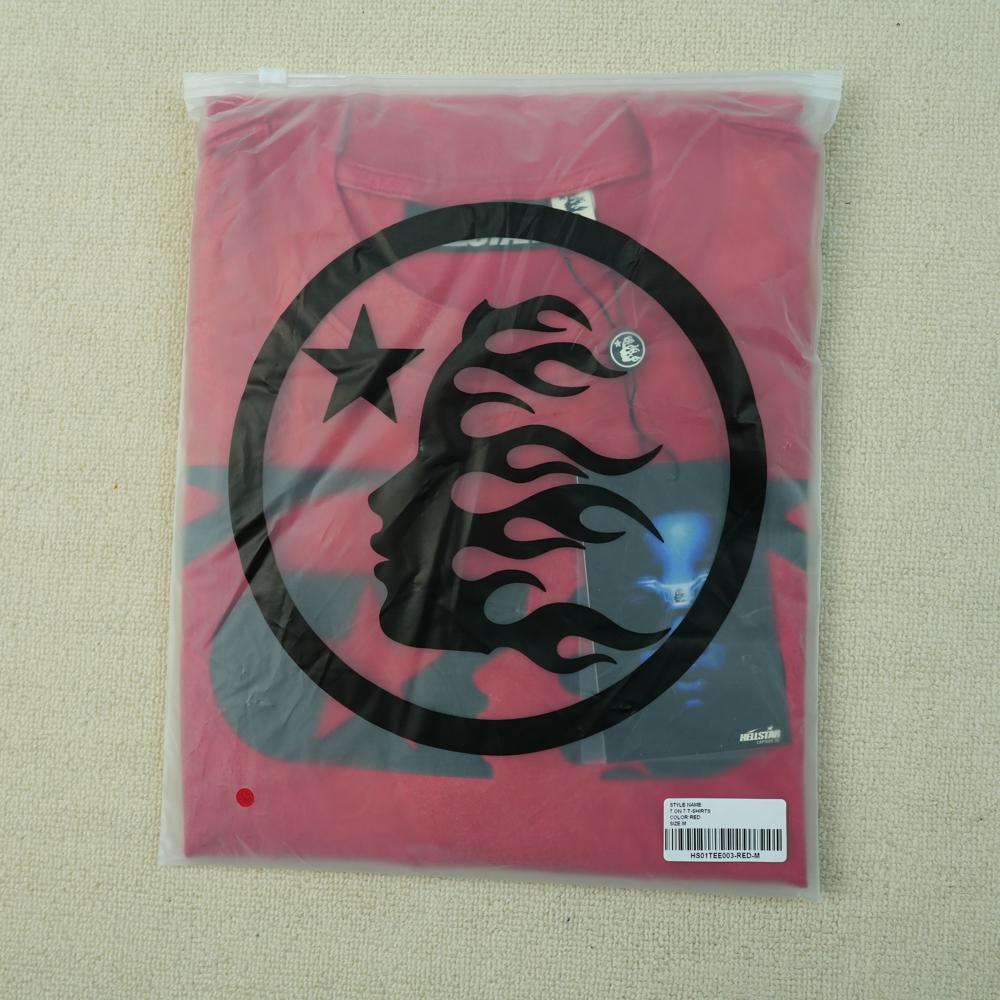 Hellstar NFC Warm Up T-shirt Red