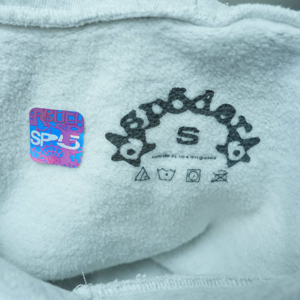 Sp5der OG Web Hoodie 'Heather Grey'