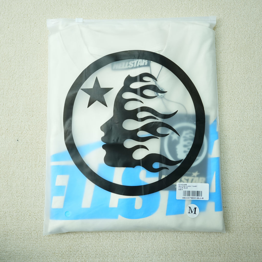 Hellstar NFC Classic T-shirt Blue/White