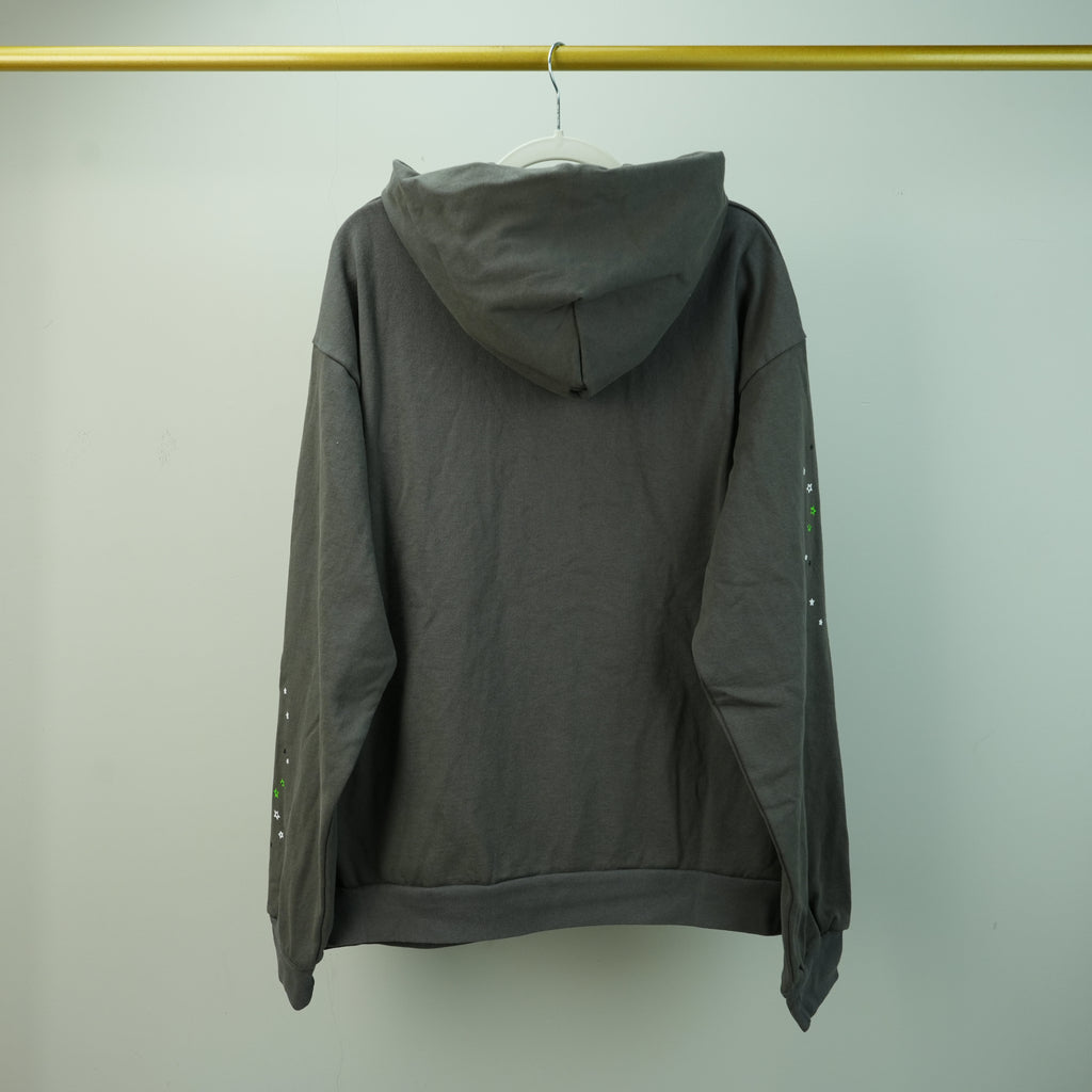 Sp5der Wait Web Hoodie 'Slate Grey'