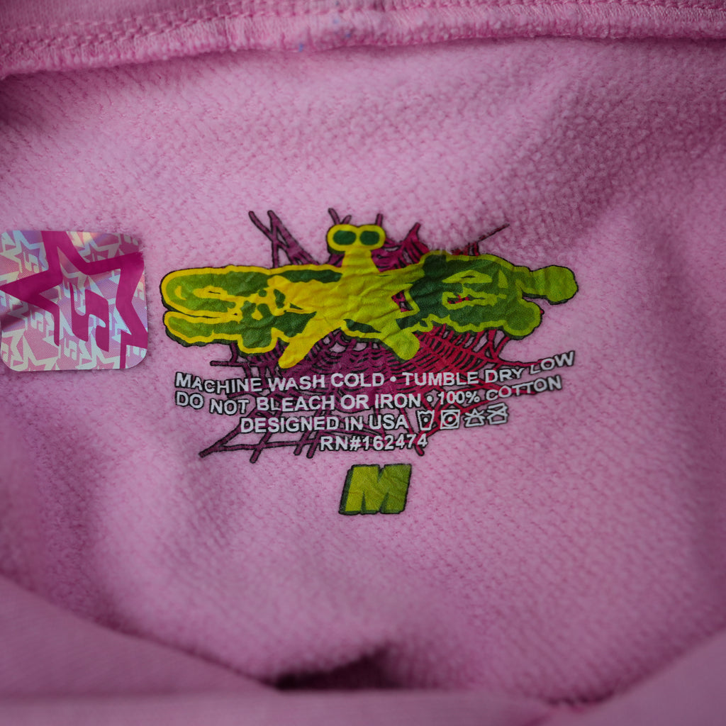 Sp5der Atlanta Hoodie 'Pink'