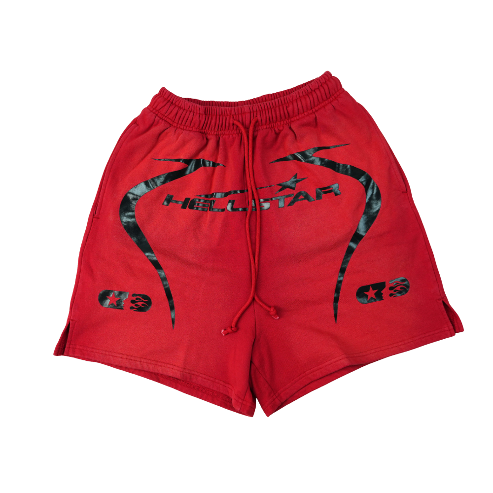 Hellstar NFC Warm Up Shorts Red