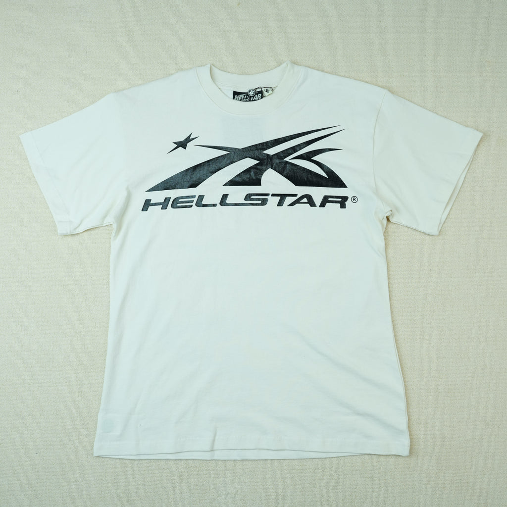 Hellstar NFC Gel Sport Logo T-shirt Black/White