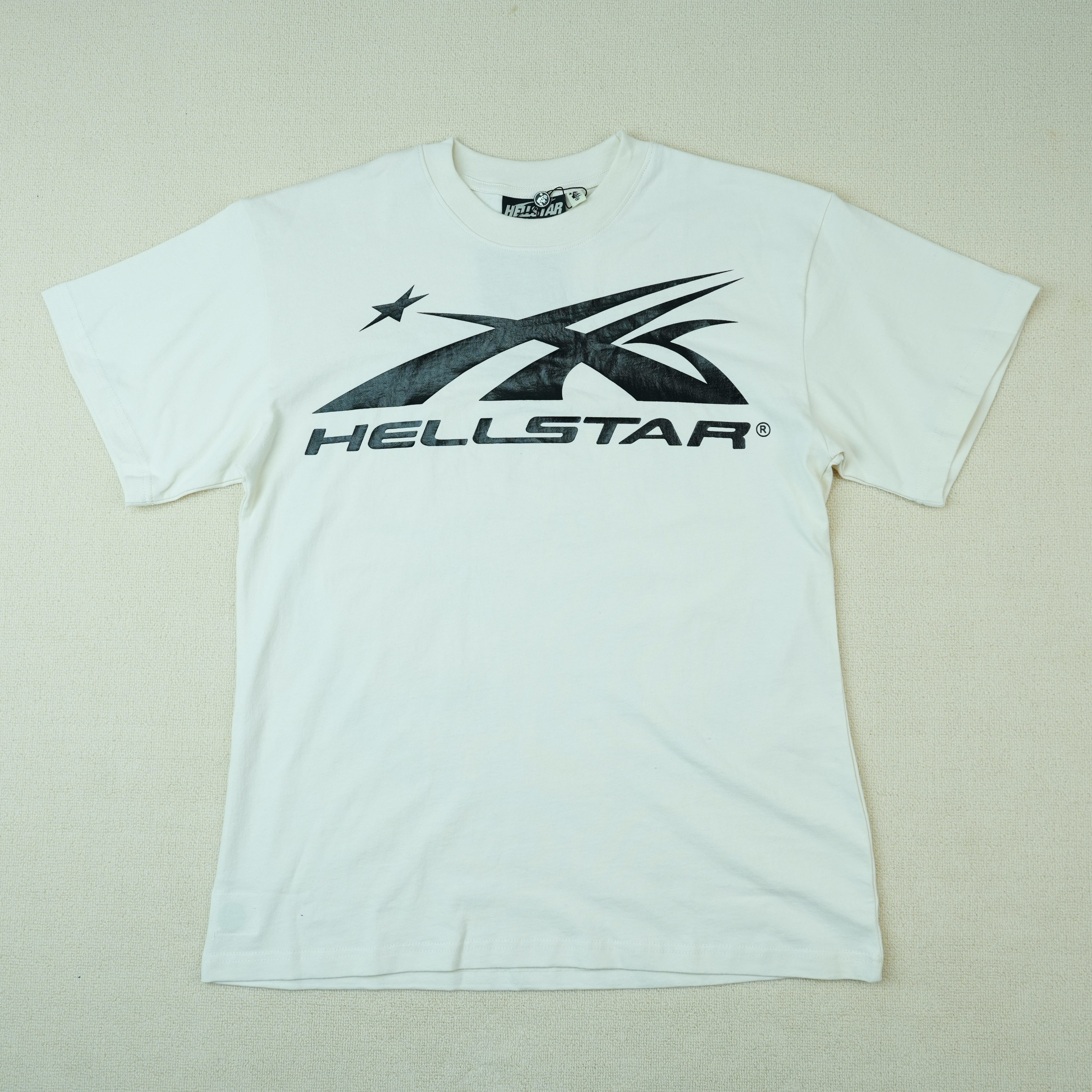 Hellstar NFC Gel Sport Logo T-shirt Black/White