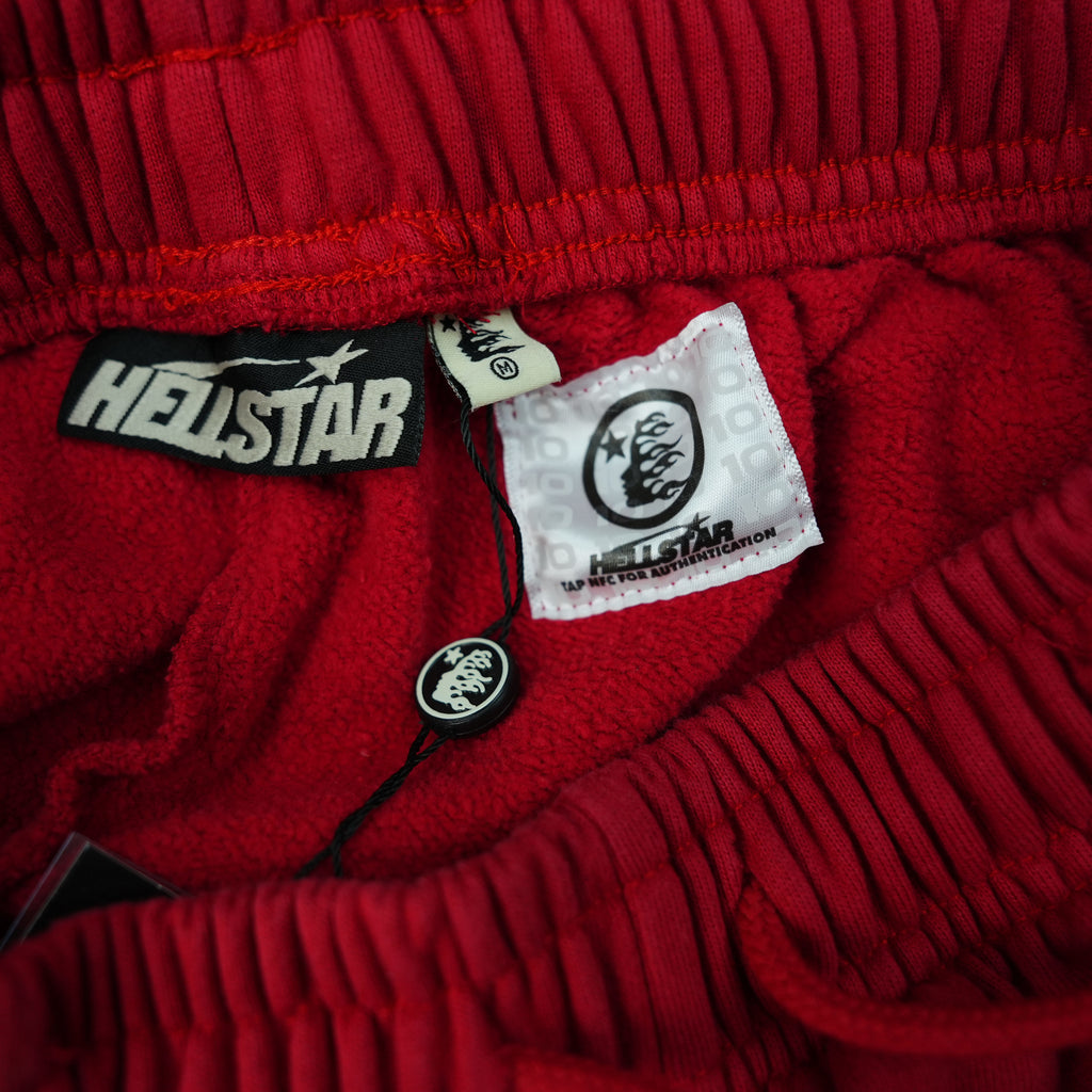Hellstar NFC Warm Up Shorts Red