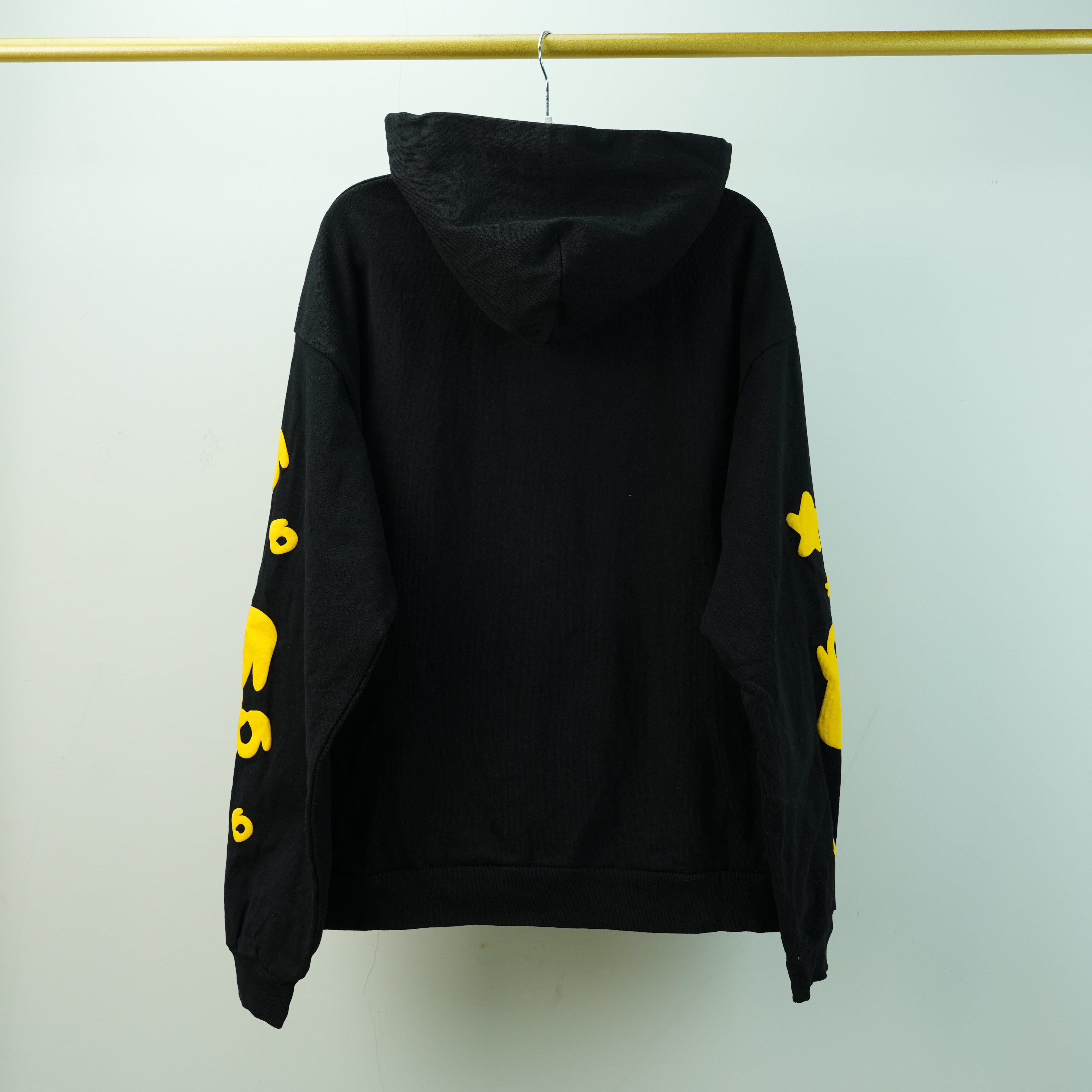 Sp5der Beluga Hoodie 'Onyx/Yellow'