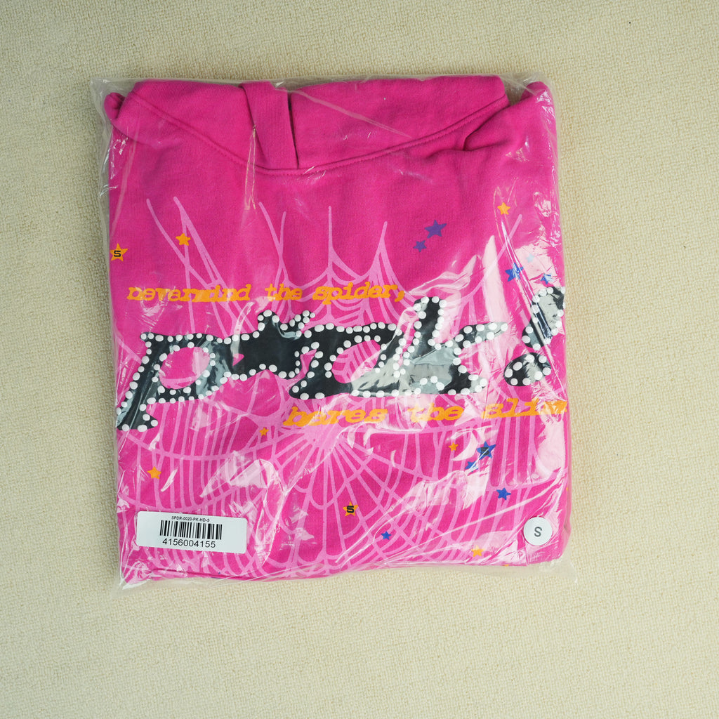 Sp5der P*nk Hoodie 'Pink'