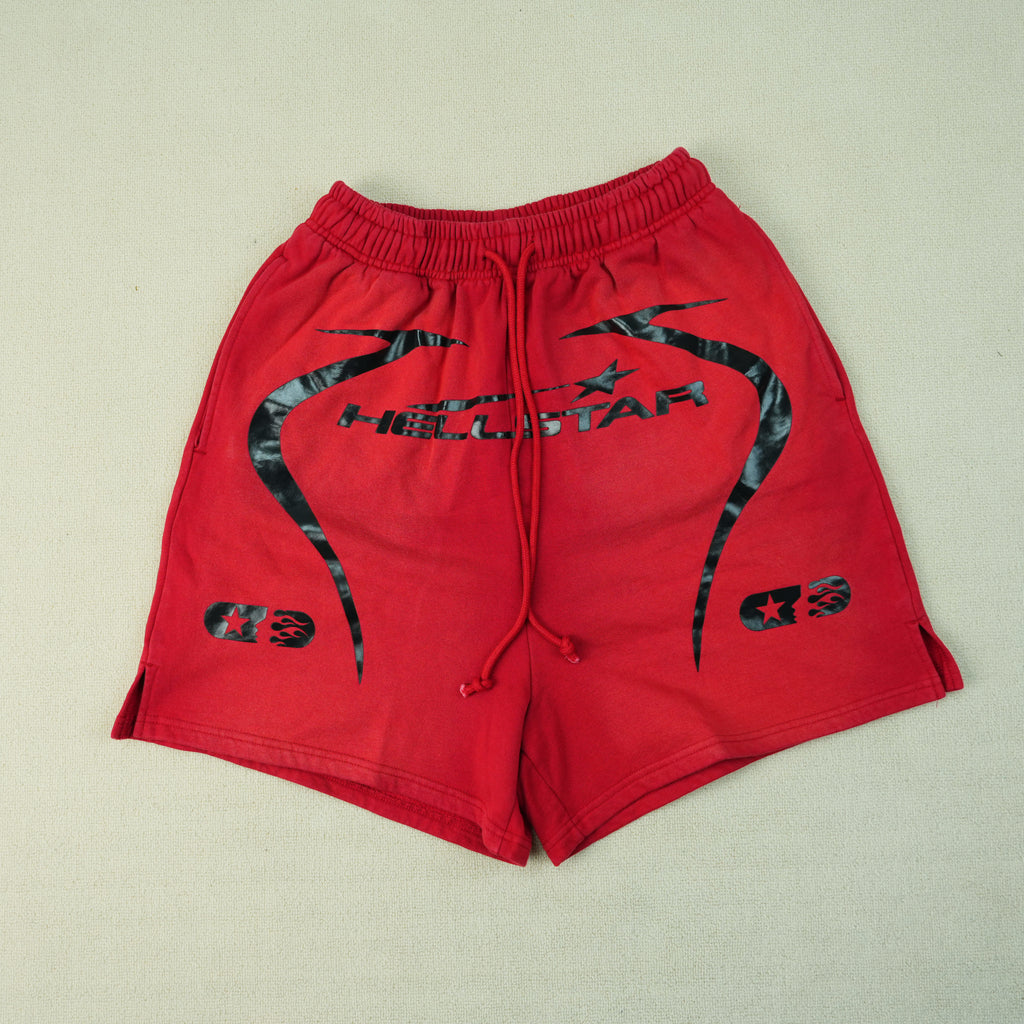 Hellstar NFC Warm Up Shorts Red