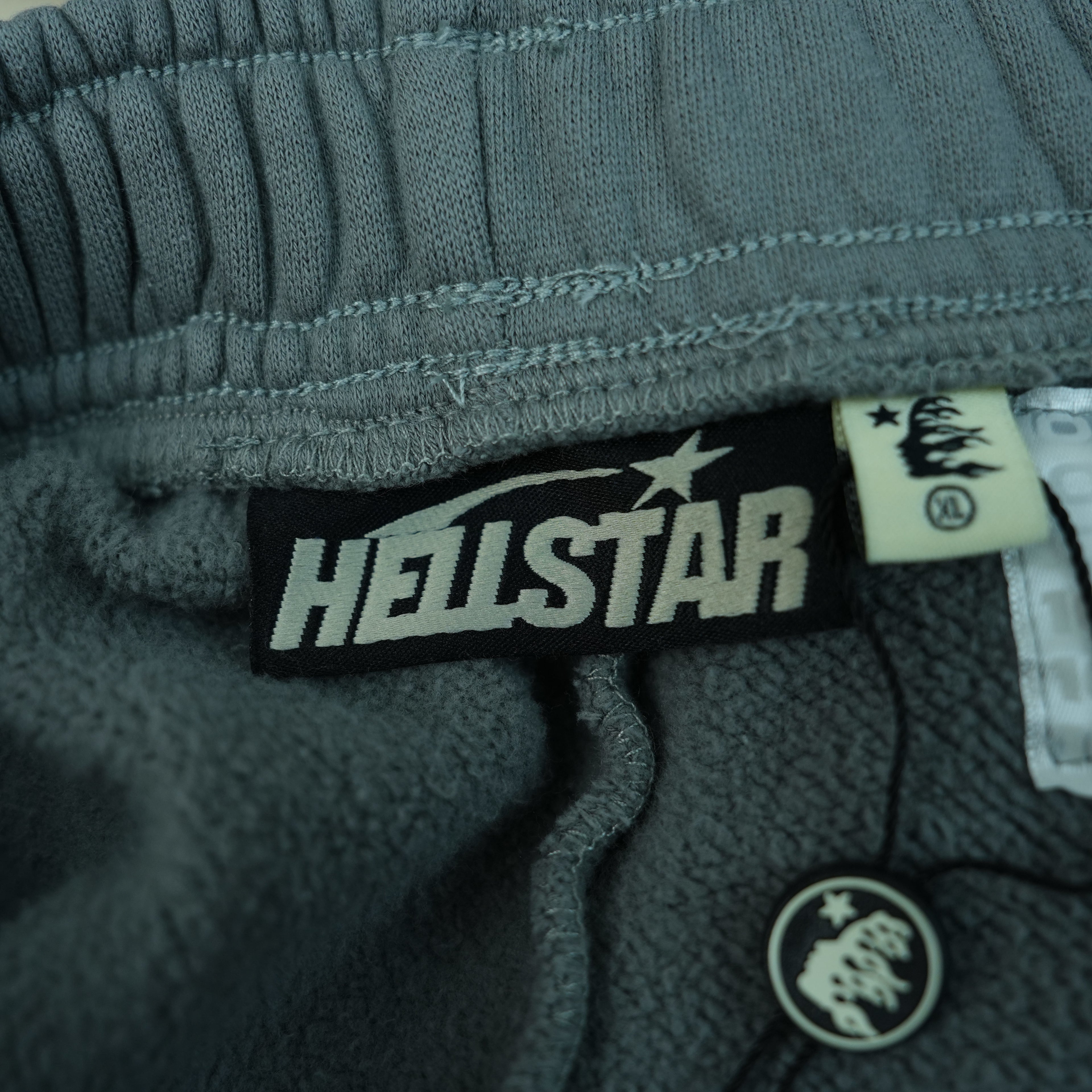 Hellstar NFC Gray Future Flame Sweatpants