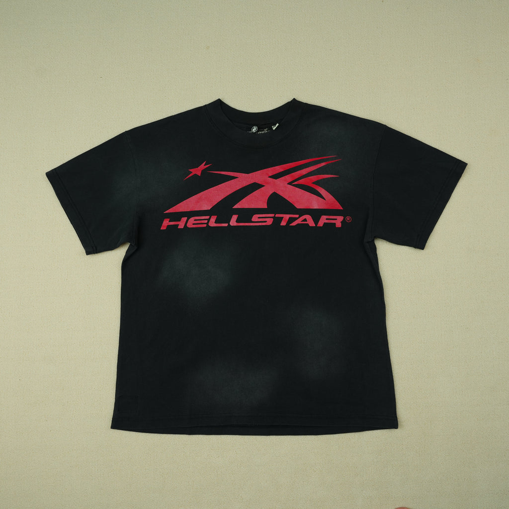 Hellstar NFC Gel Sport Logo T-shirt Black/Red