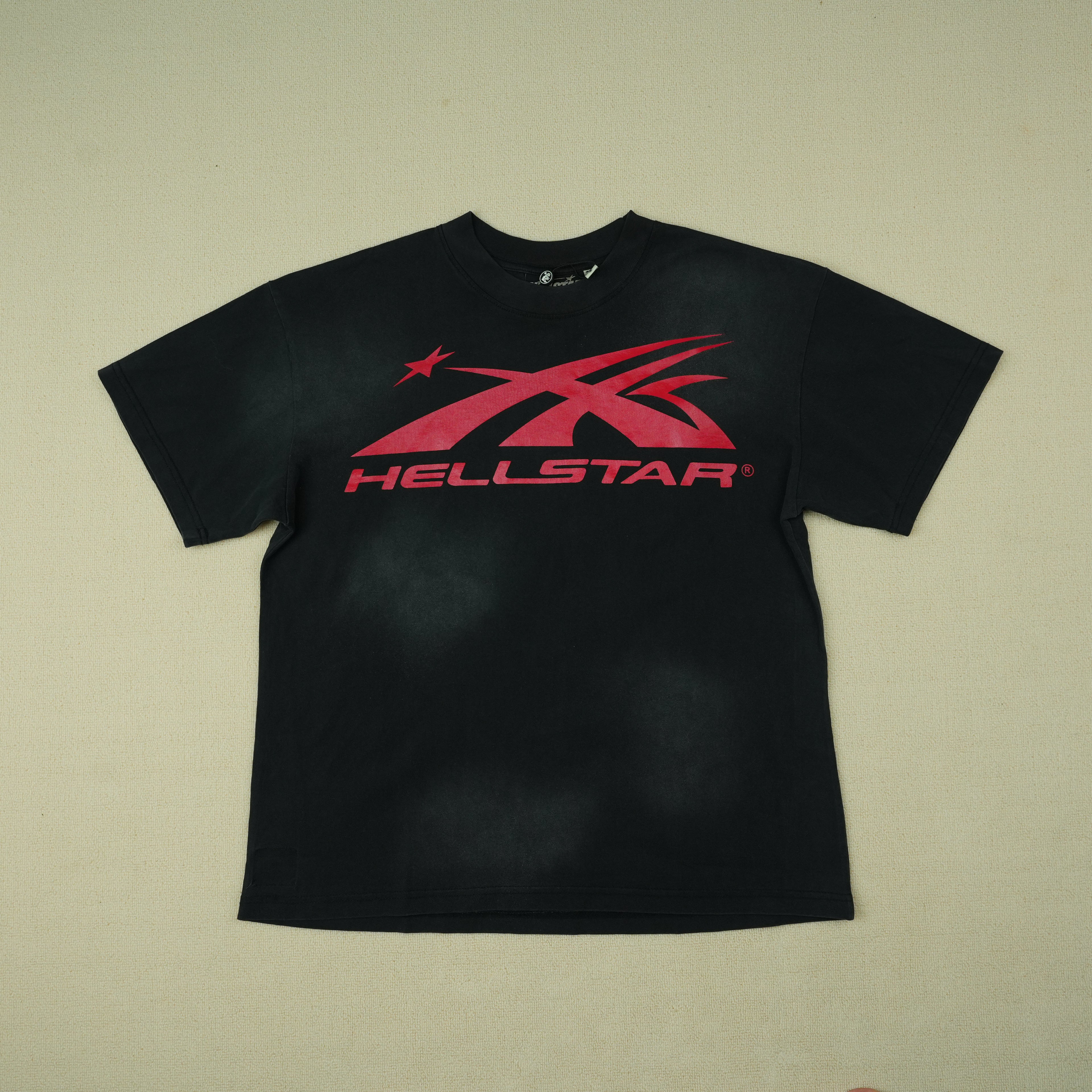 Hellstar NFC Gel Sport Logo T-shirt Black/Red