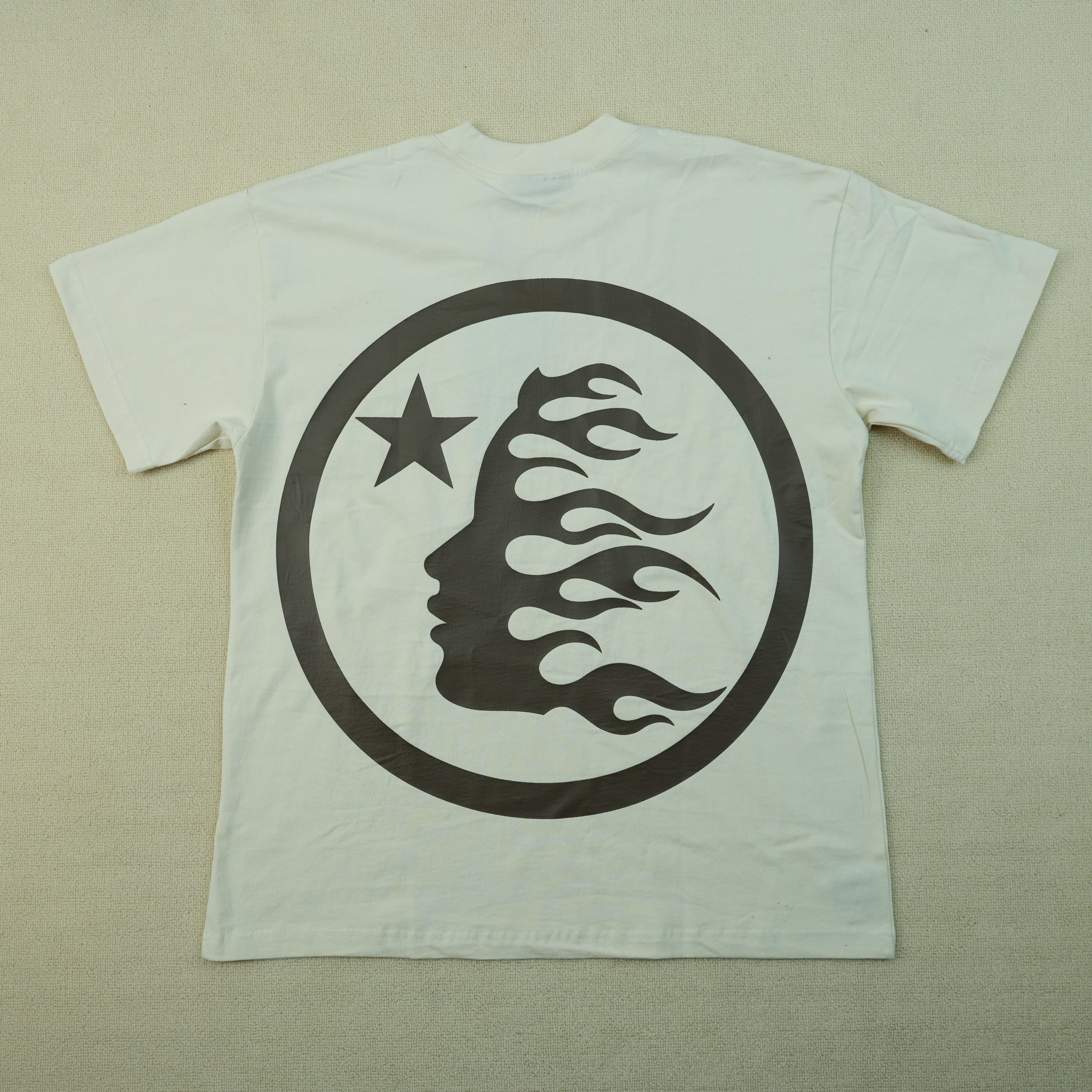 Hellstar NFC Classic T-shirt Brown/White