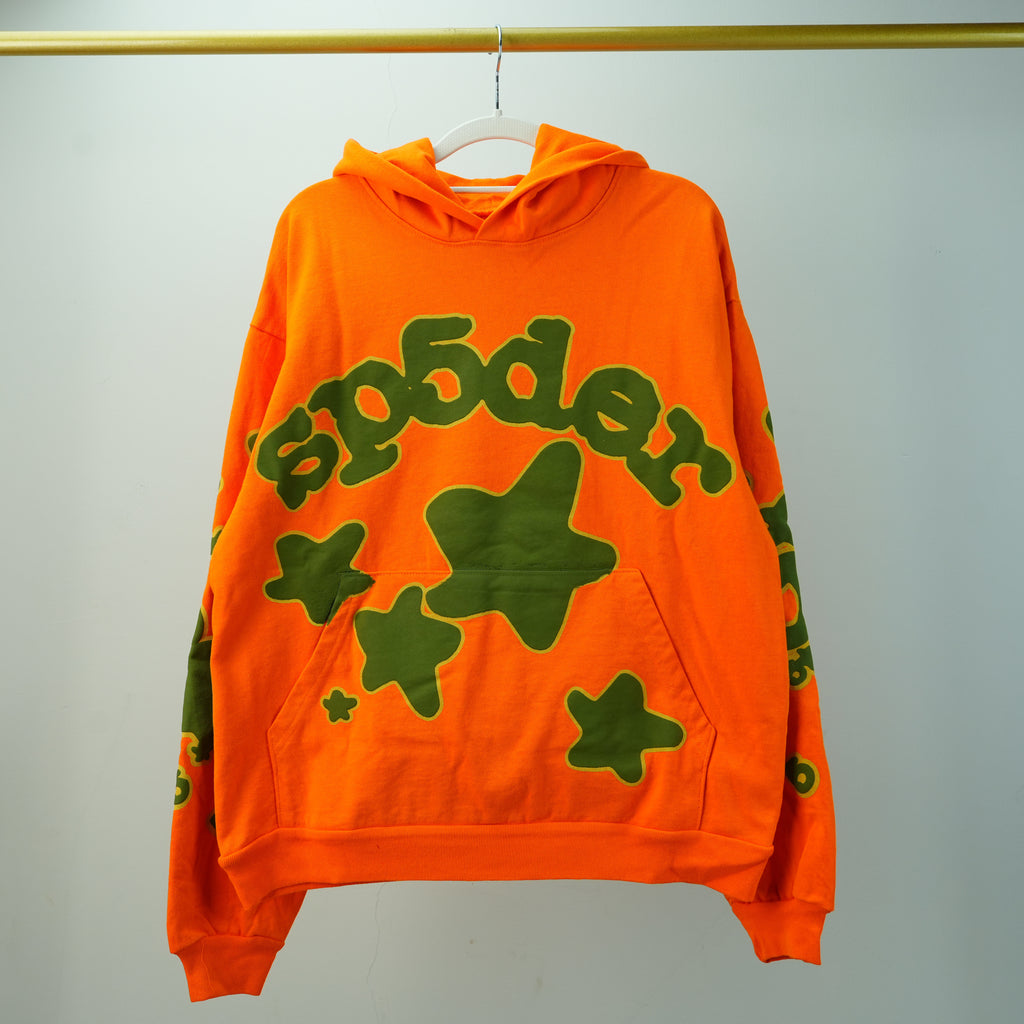 Sp5der Beluga Hoodie 'Orange'