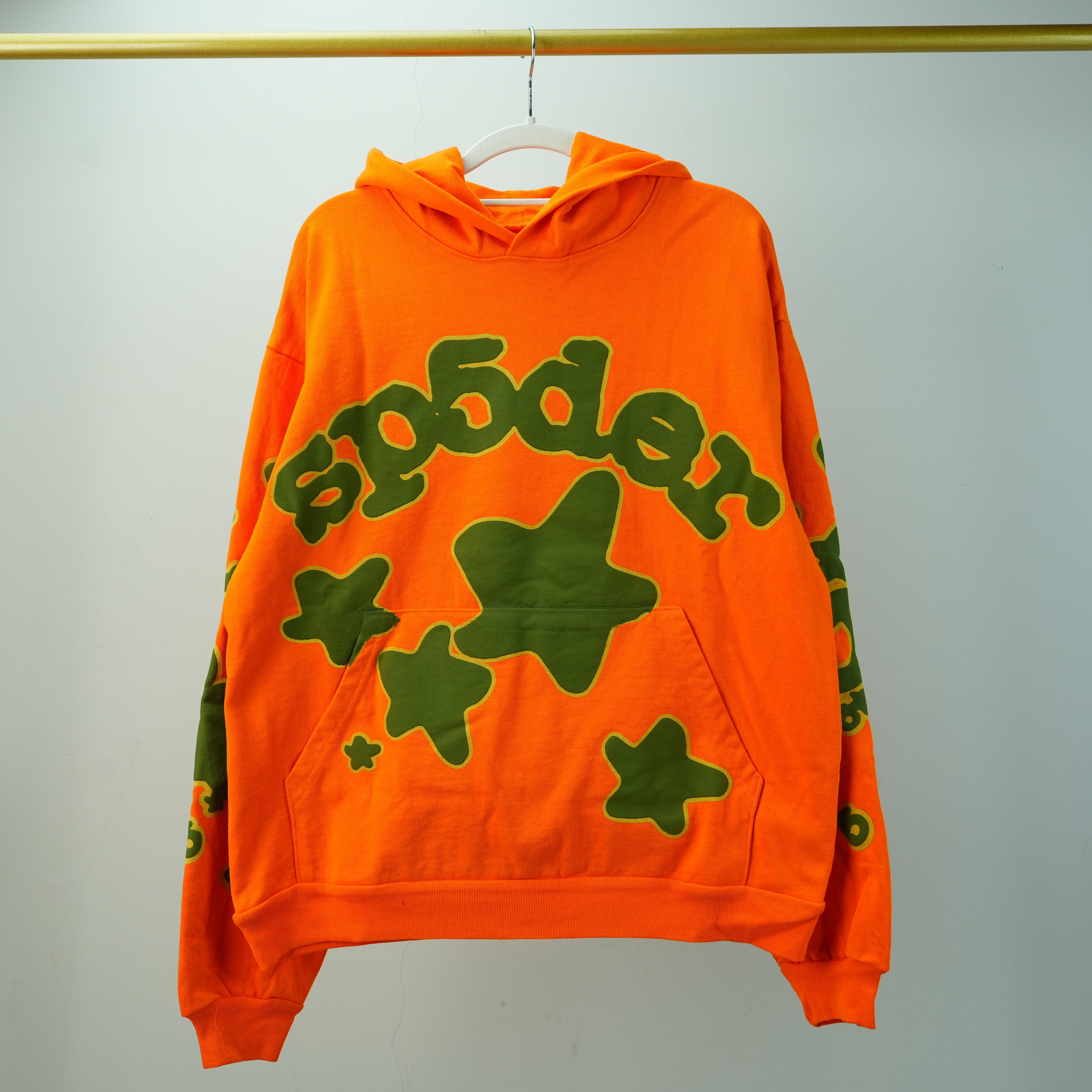 Sp5der Beluga Hoodie 'Orange'