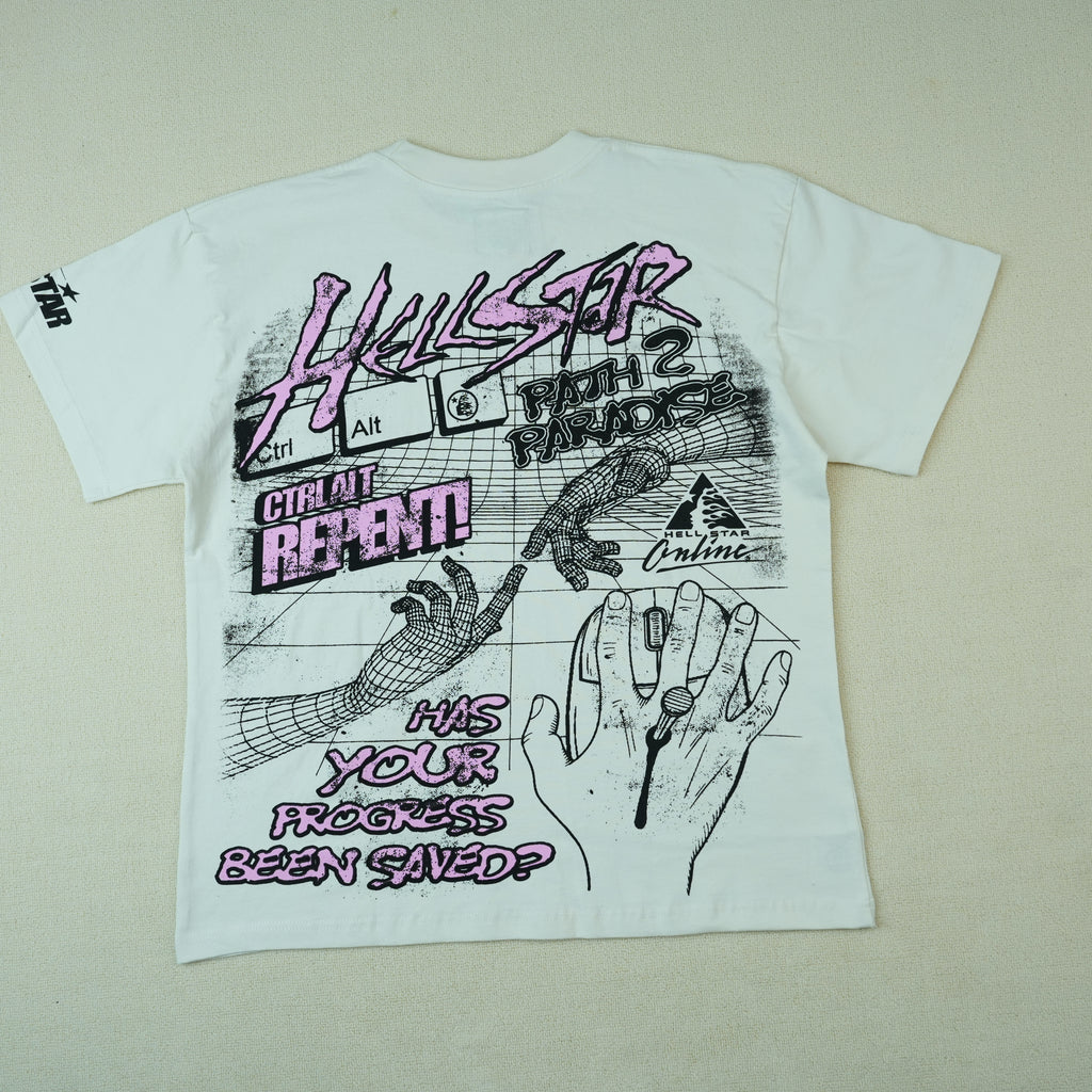 Hellstar NFC Online T-Shirt White