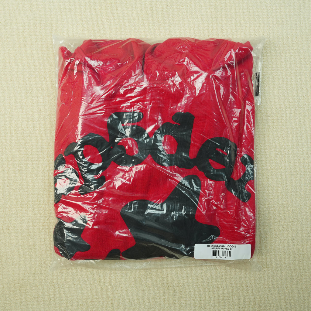 Sp5der Beluga Hoodie 'Red/Black'