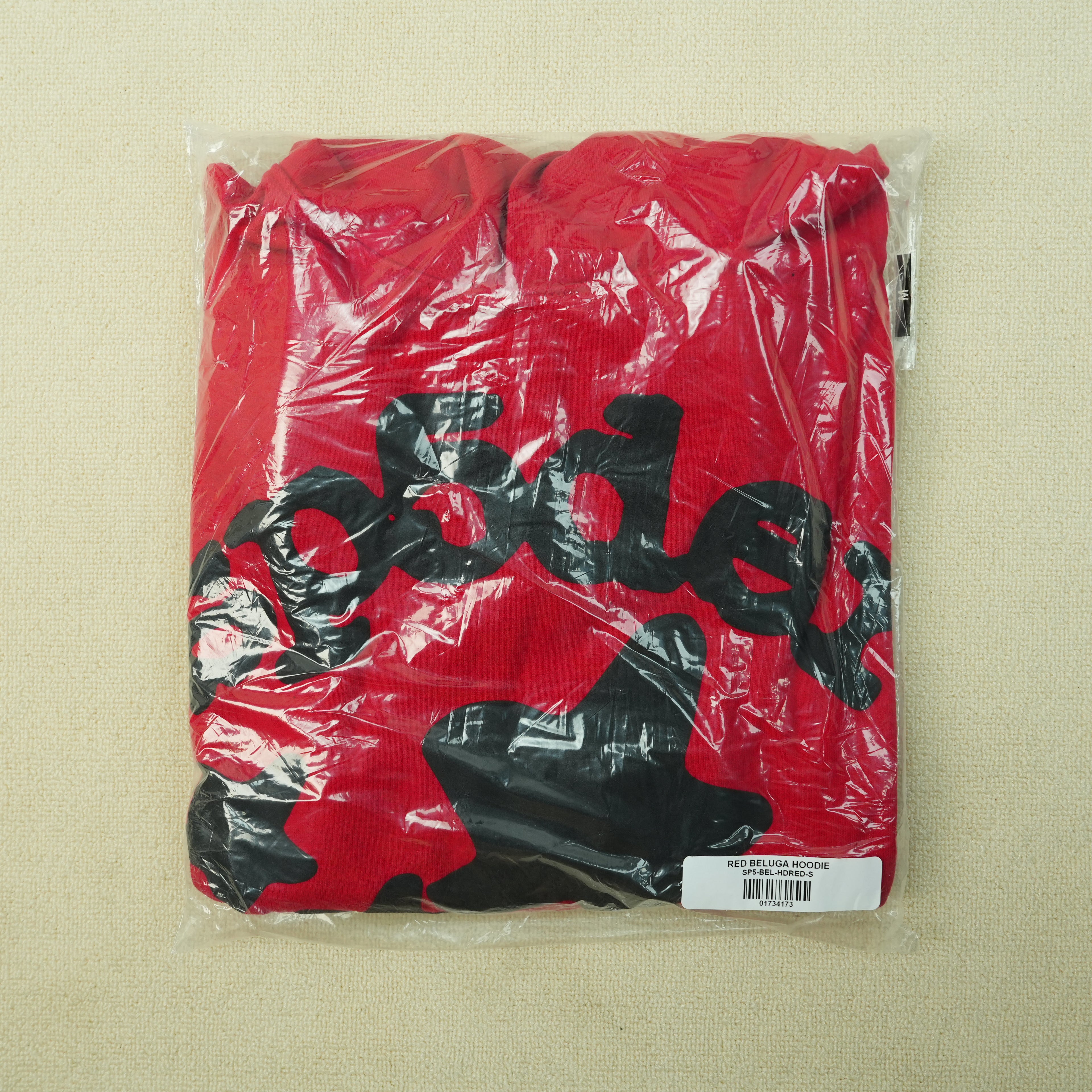 Sp5der Beluga Hoodie 'Red/Black'