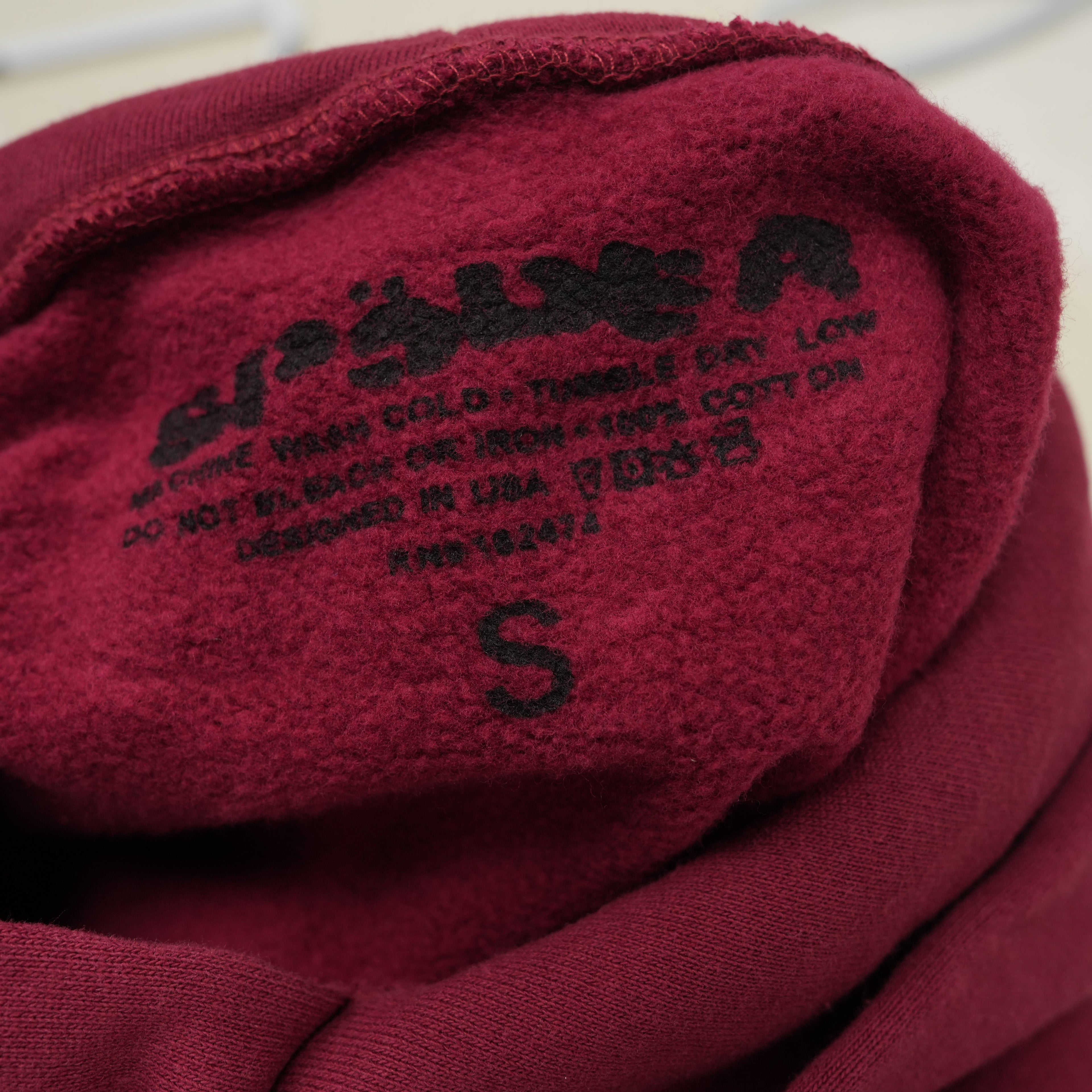 Sp5der Hoodie 'Maroon'