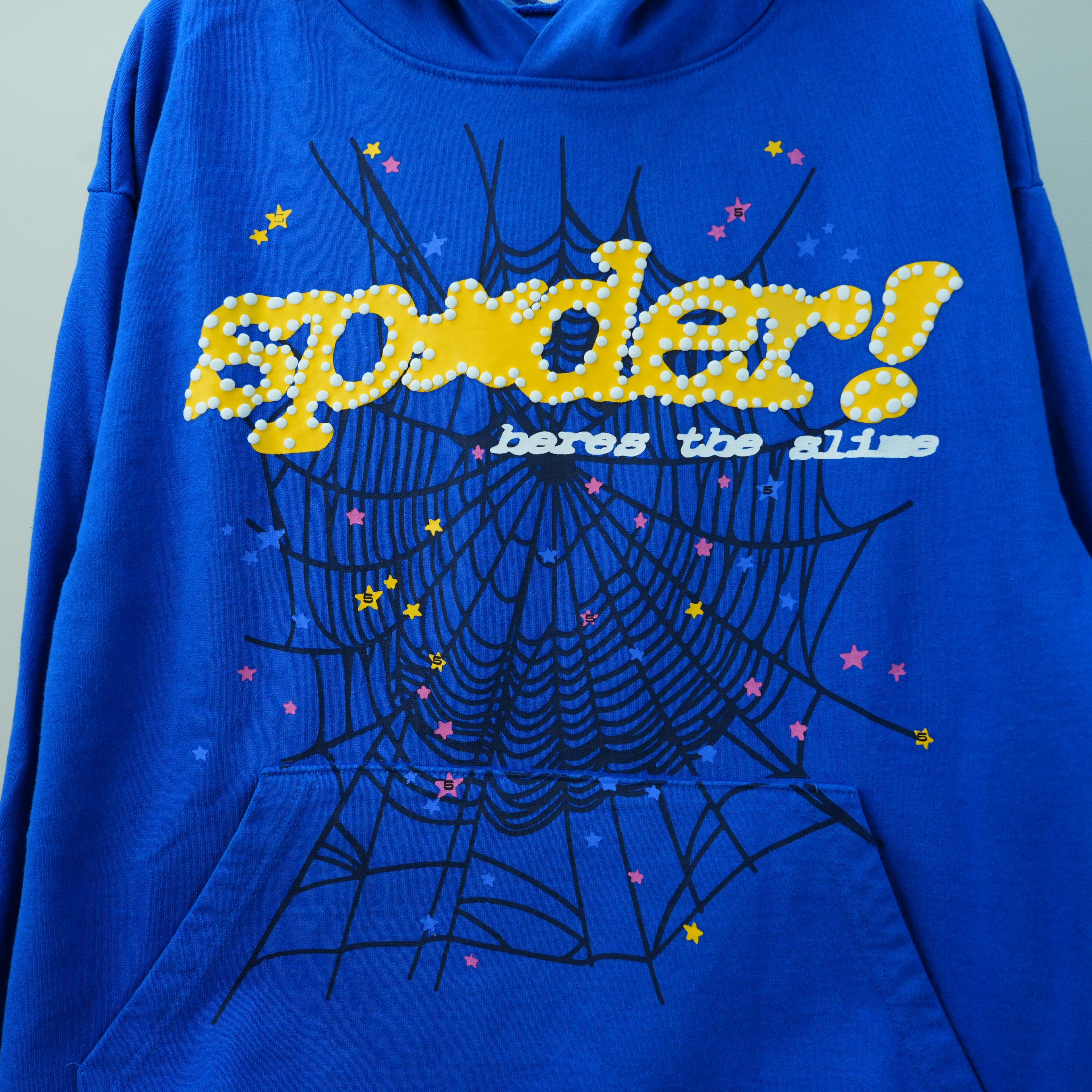 Sp5der Hoodie 'TC Blue'