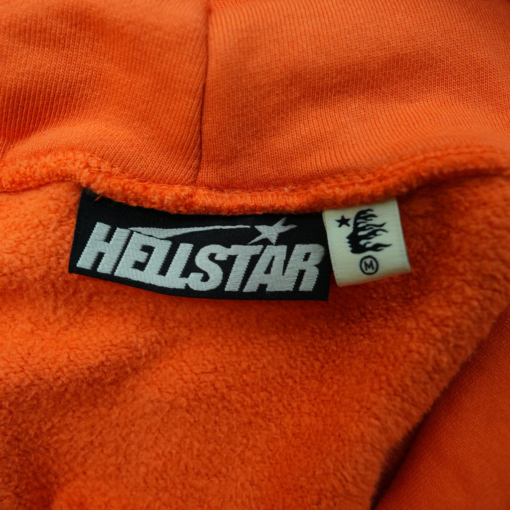 Hellstar NFC Fire Orange Hoodie