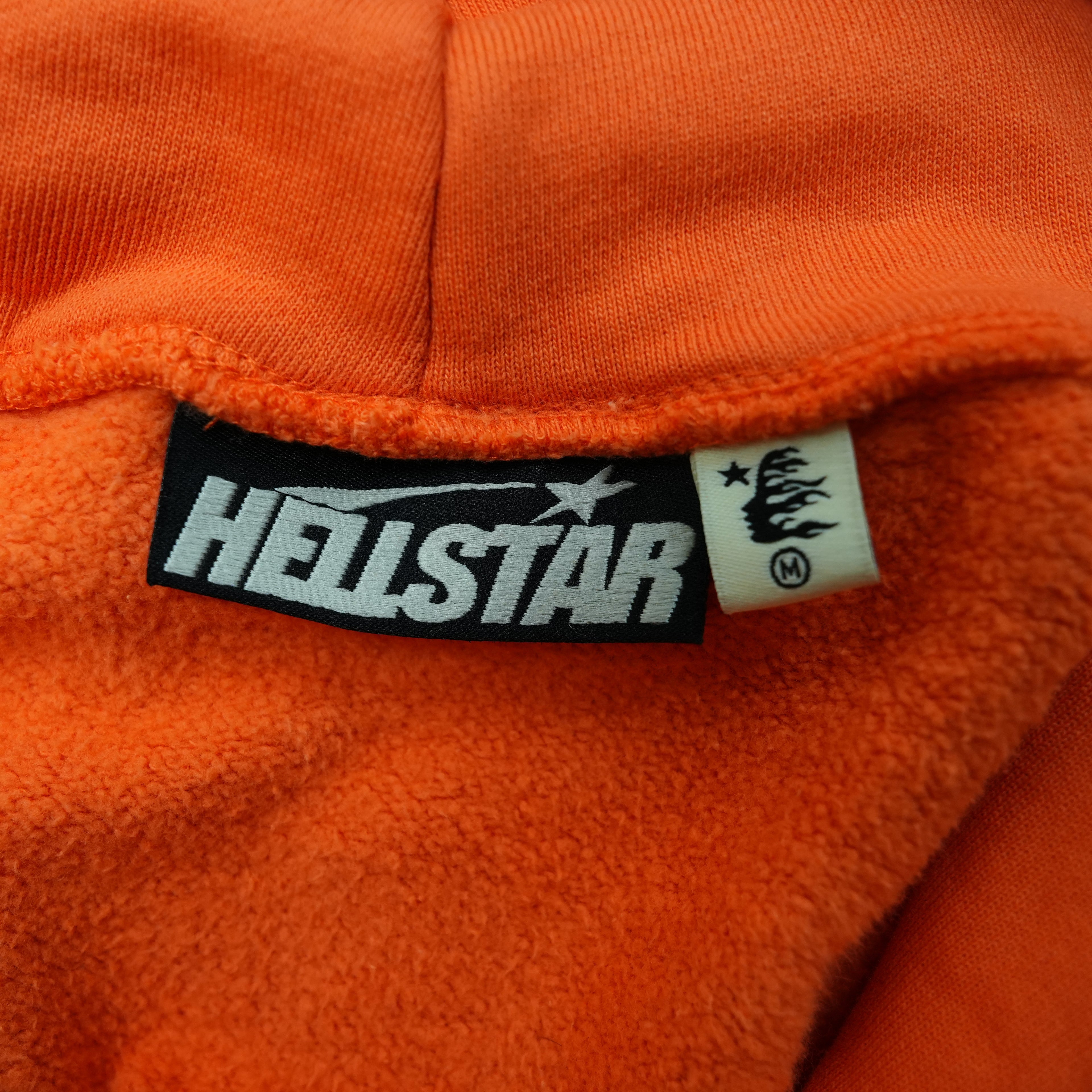 Hellstar NFC Fire Orange Hoodie