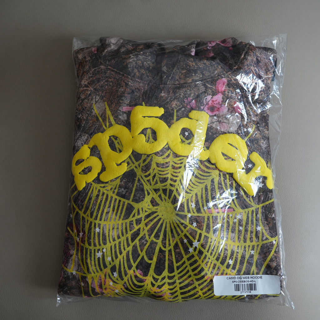 Sp5der OG Web Hoodie 'Real Tree'