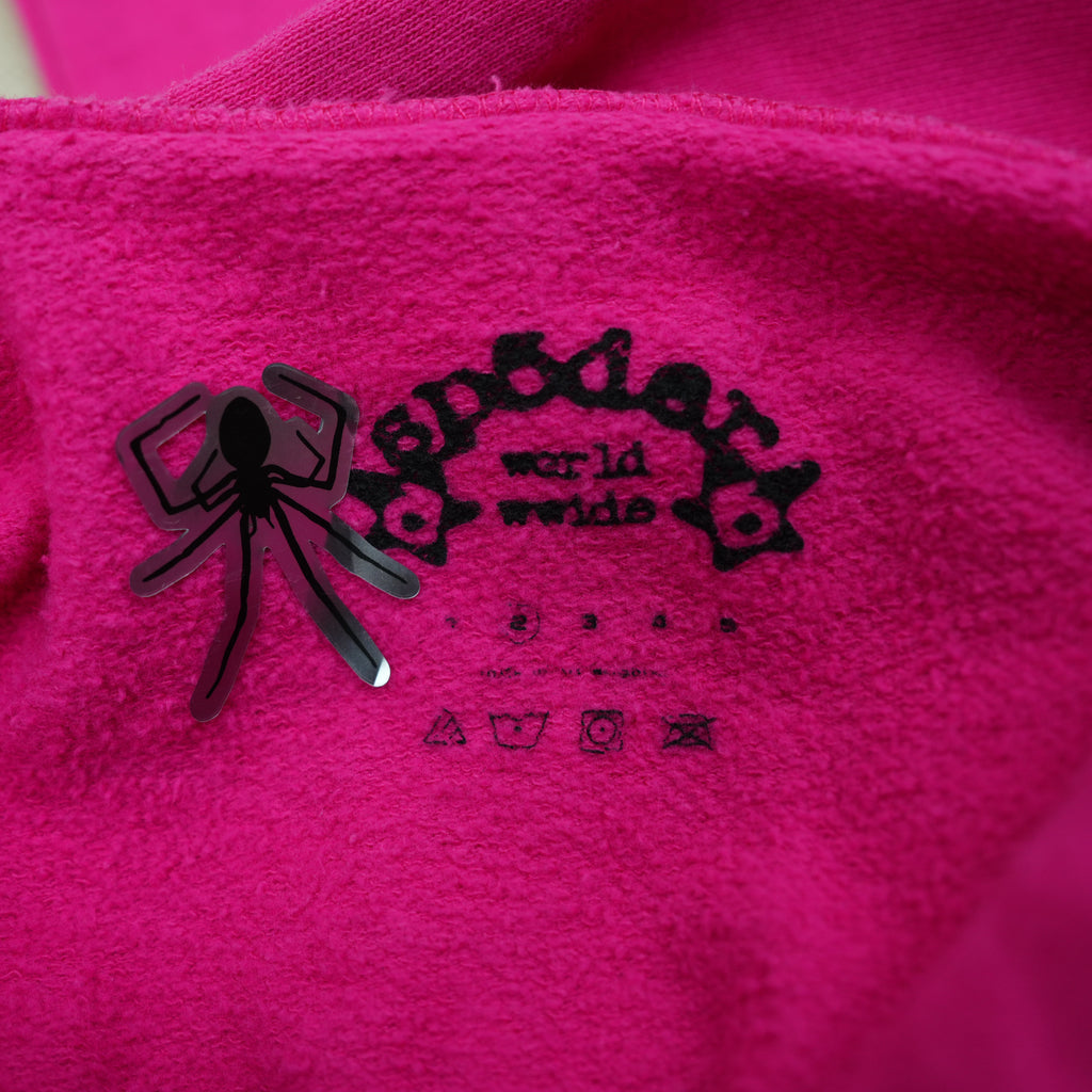 Sp5der P*nk V2 Hoodie 'Pink'