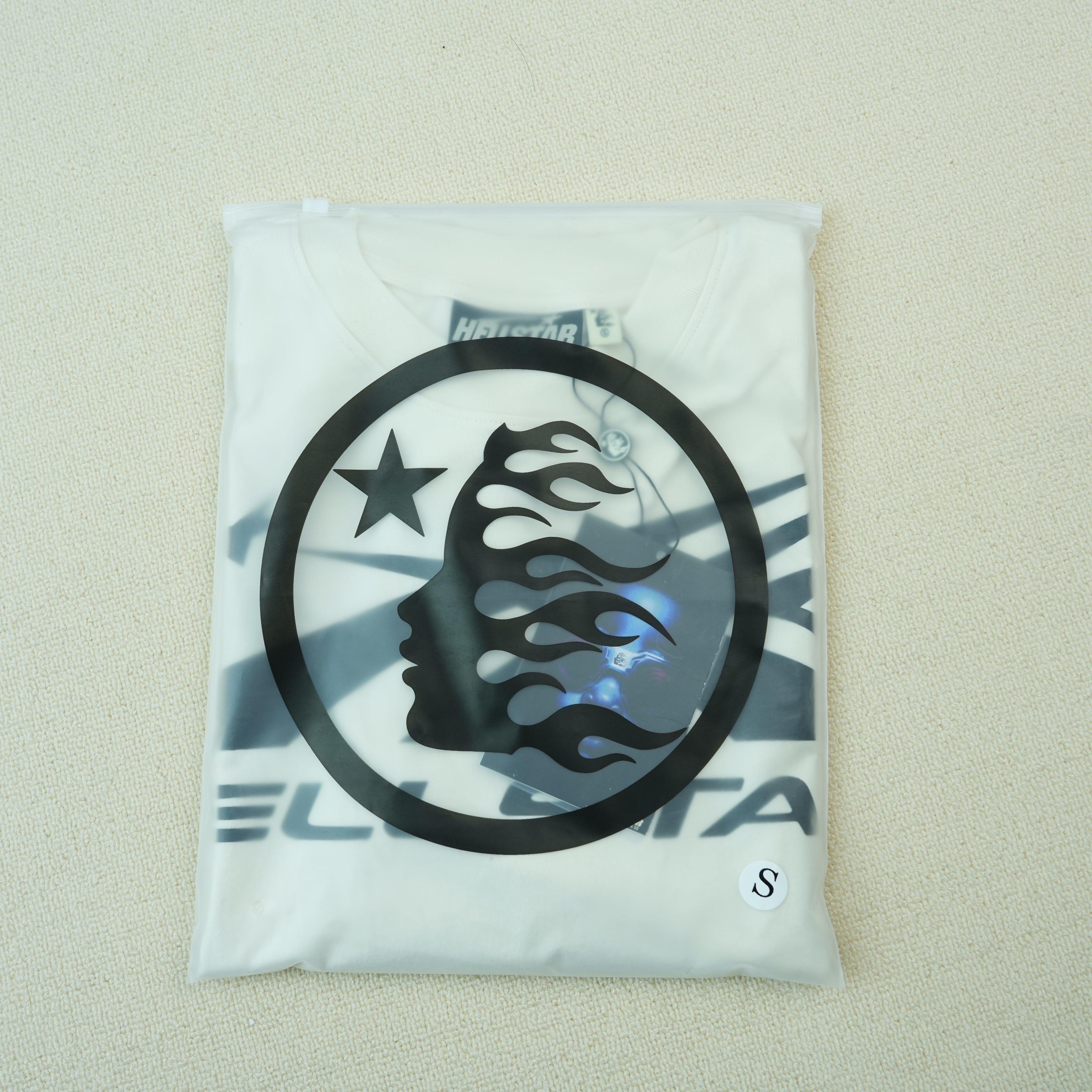 Hellstar NFC Gel Sport Logo T-shirt Black/White